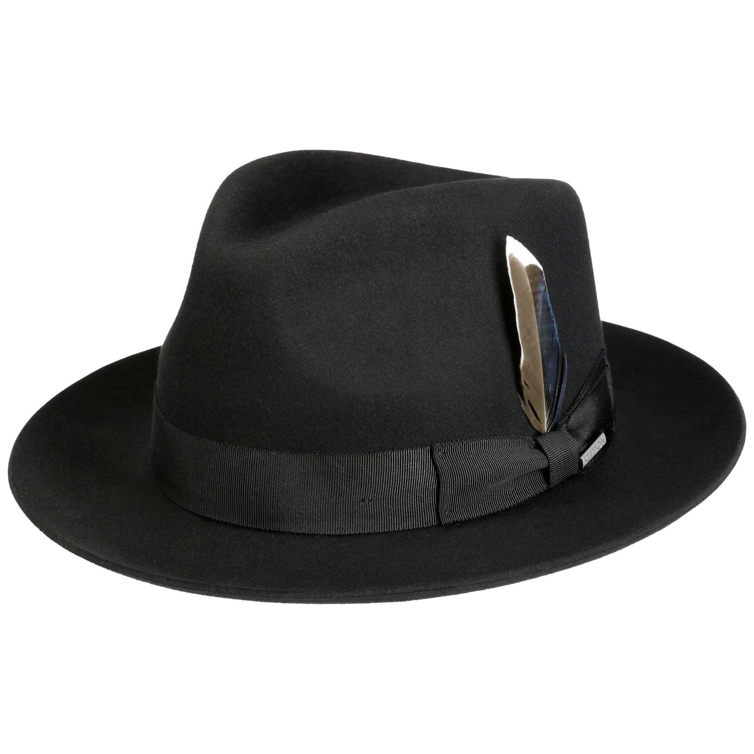 Stetson Filzhut Fedora Woolfelt aus Wolle und Kaschmir