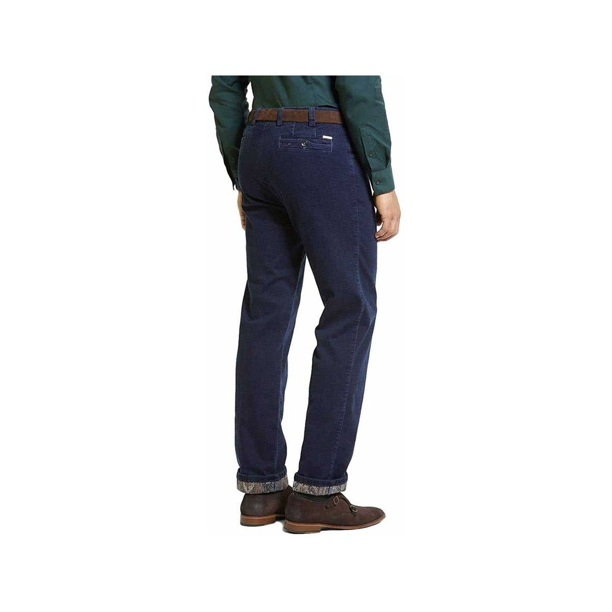 MEYER Straight-Jeans blau regular (1-tlg)