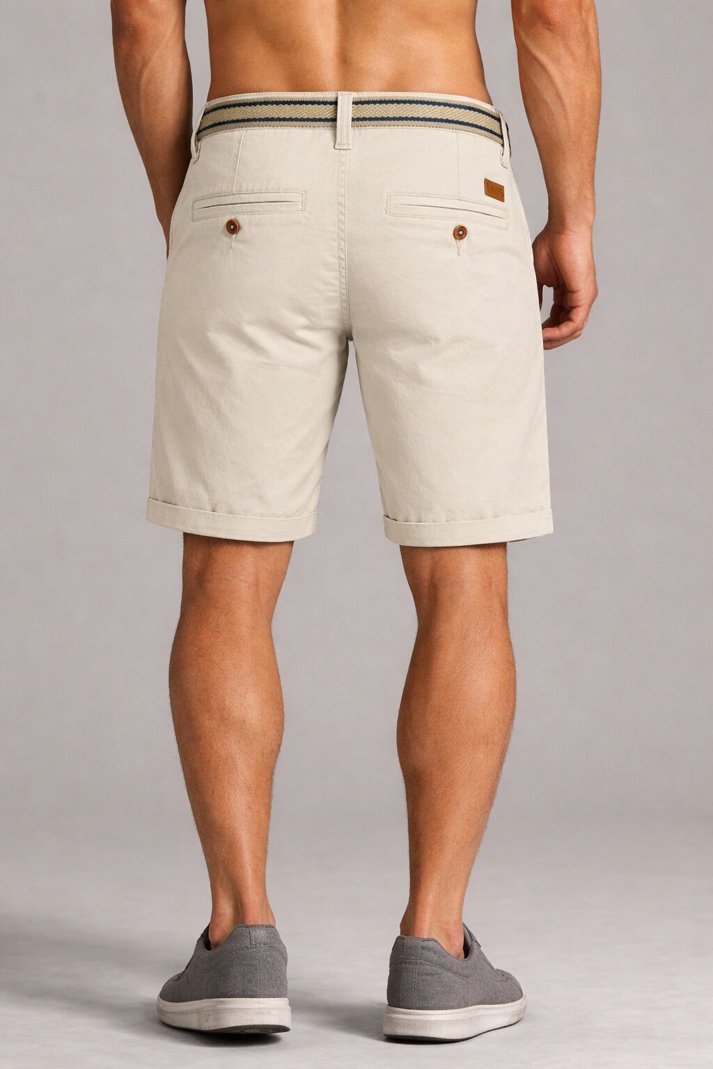 SUBLEVEL Shorts Herren Chino Shorts Jeans Flex Dehnbar Frühling Sommer Dehnbar Stretch Baumwolle – Bild 3 von 5