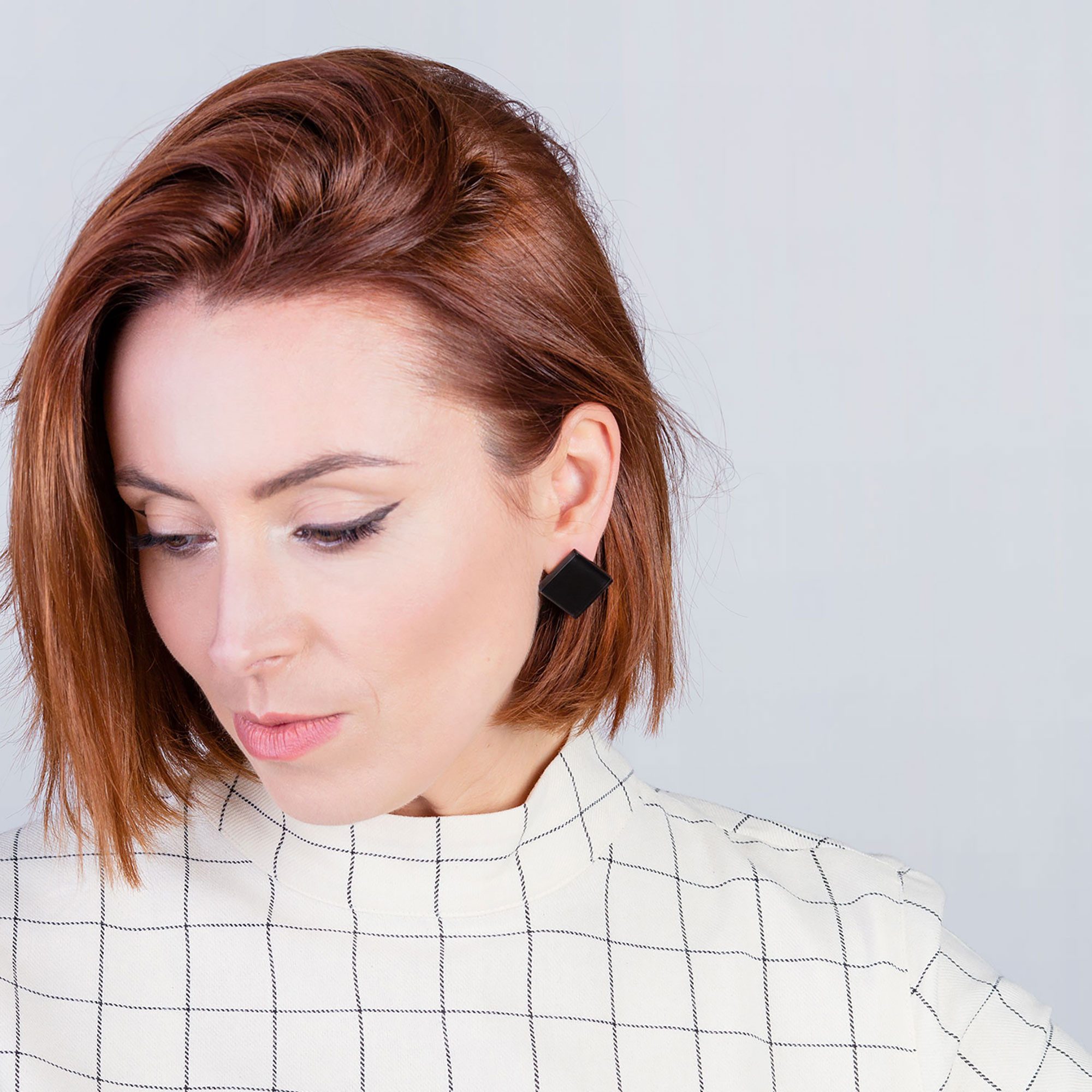 ALEXASCHA Paar Ohrclips Statement Clip Ohrringe ohne Ohrlöcher • Glas Clips günstig online kaufen