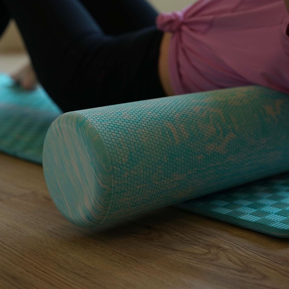 Sport-Thieme Pilatesrolle Pilates Roller Recycle, Zur Faszienlockerung, Selbstmassage, aufwärmen und dehnen