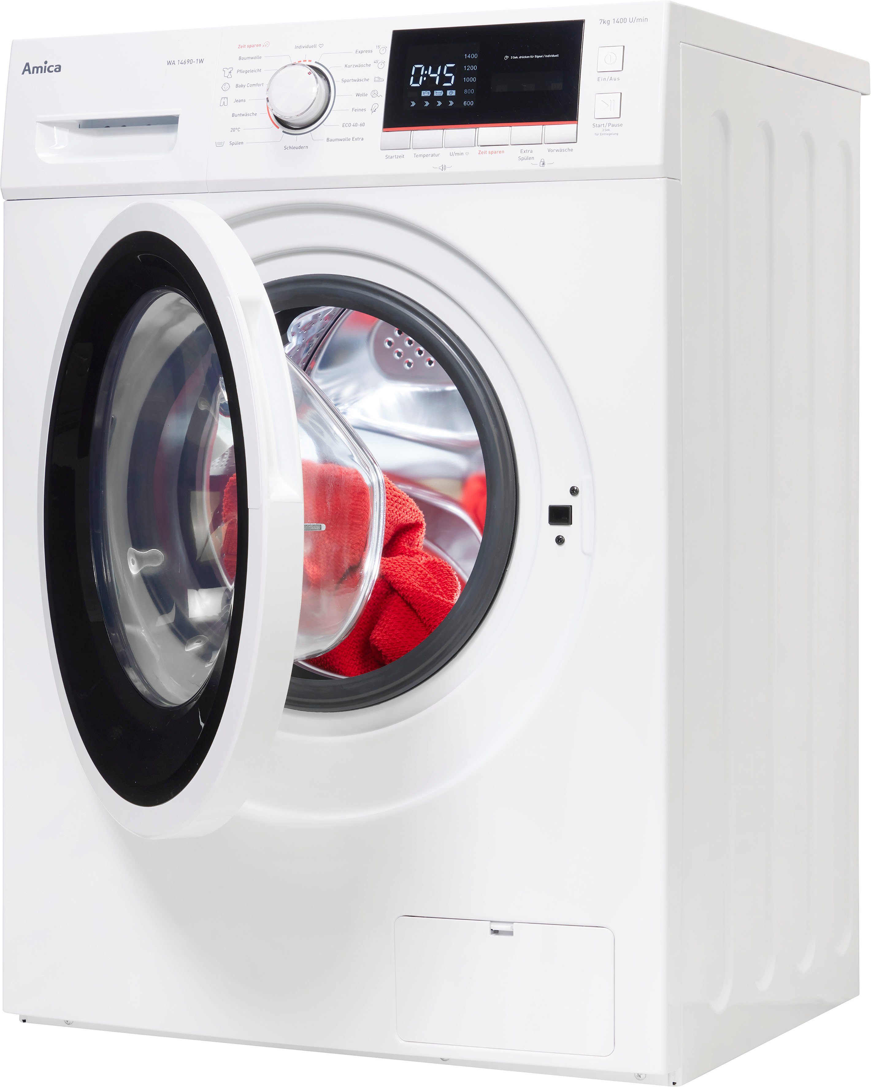 Amica kg, WA U/min 1400 Waschmaschine 7 14690-1 W,