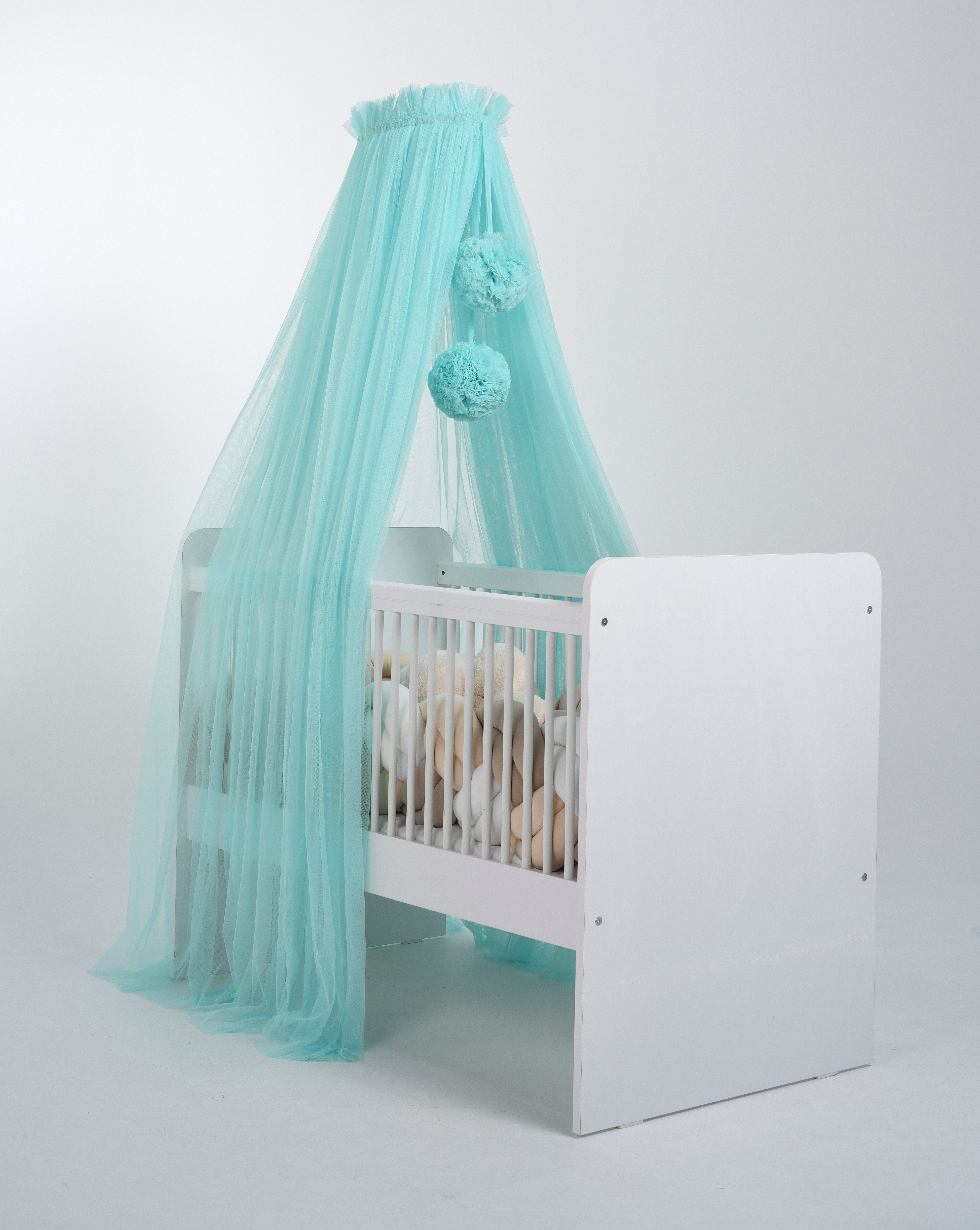 Baby Fancyroom Betthimmel Betthimmel aus 12 Meter Tüll aus 1. Klasse für Ki günstig online kaufen