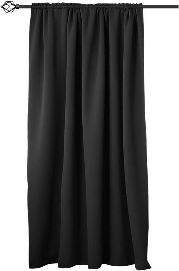Woltu Gardine (1 St), blickdicht, Blickdicht mit Kräuselband für Schiene, 2 günstig online kaufen