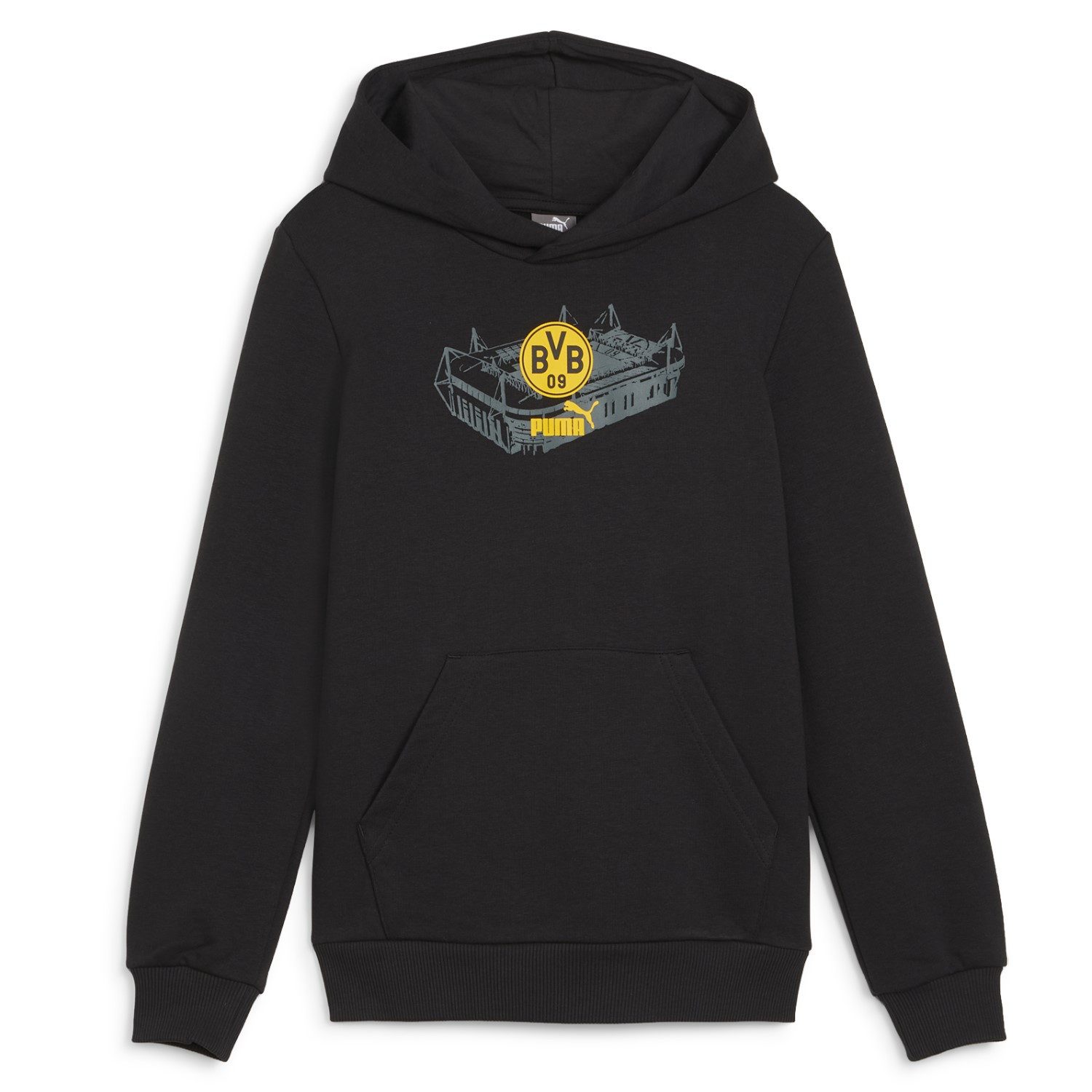 PUMA 2-in-1-Pullover Kapuzenpullover BVB Borussia Dortmund