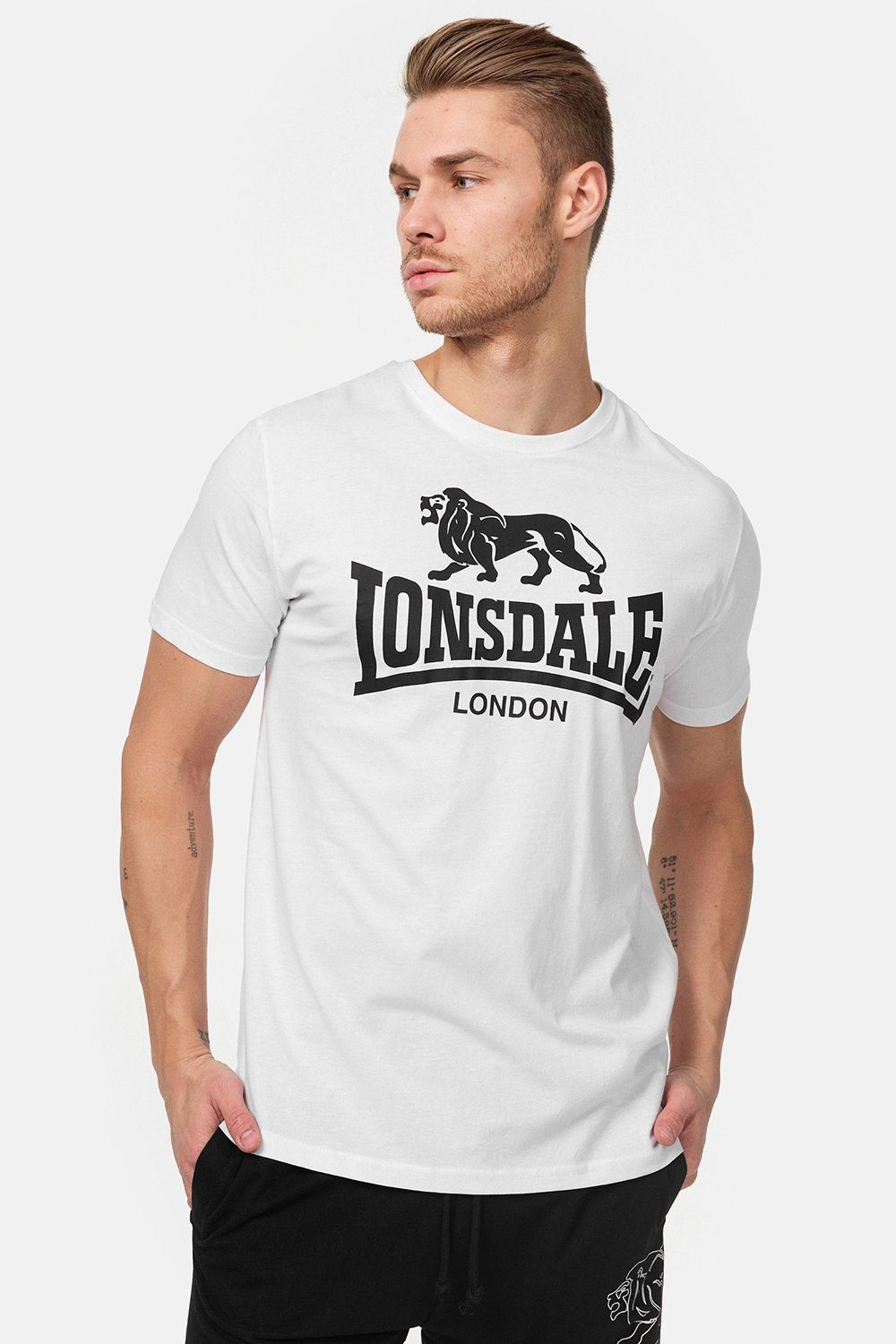 LOGO T-Shirt White Lonsdale