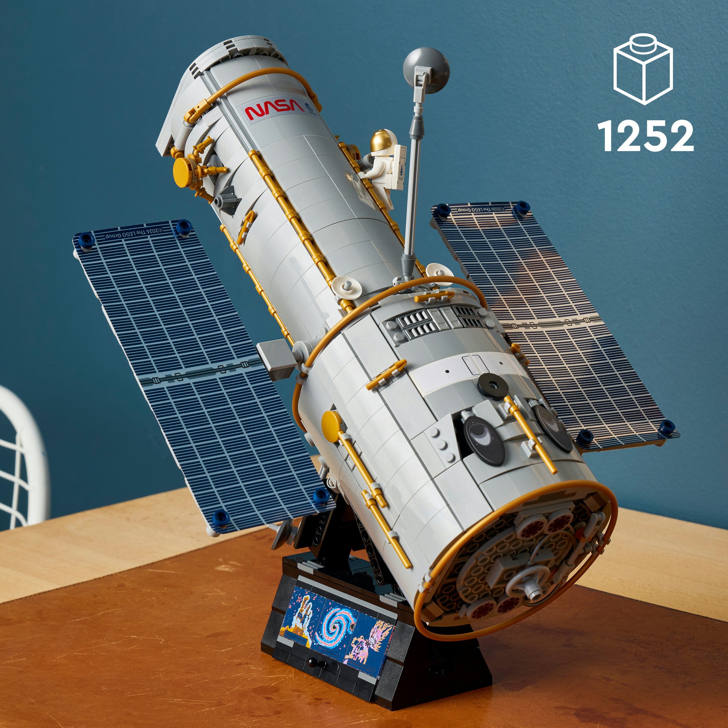 LEGO® Hubble-Weltraumteleskop (11382), LEGO Icons Konstruktionsspielsteine, (1252 St), Made in Europe – Bild 3 von 5