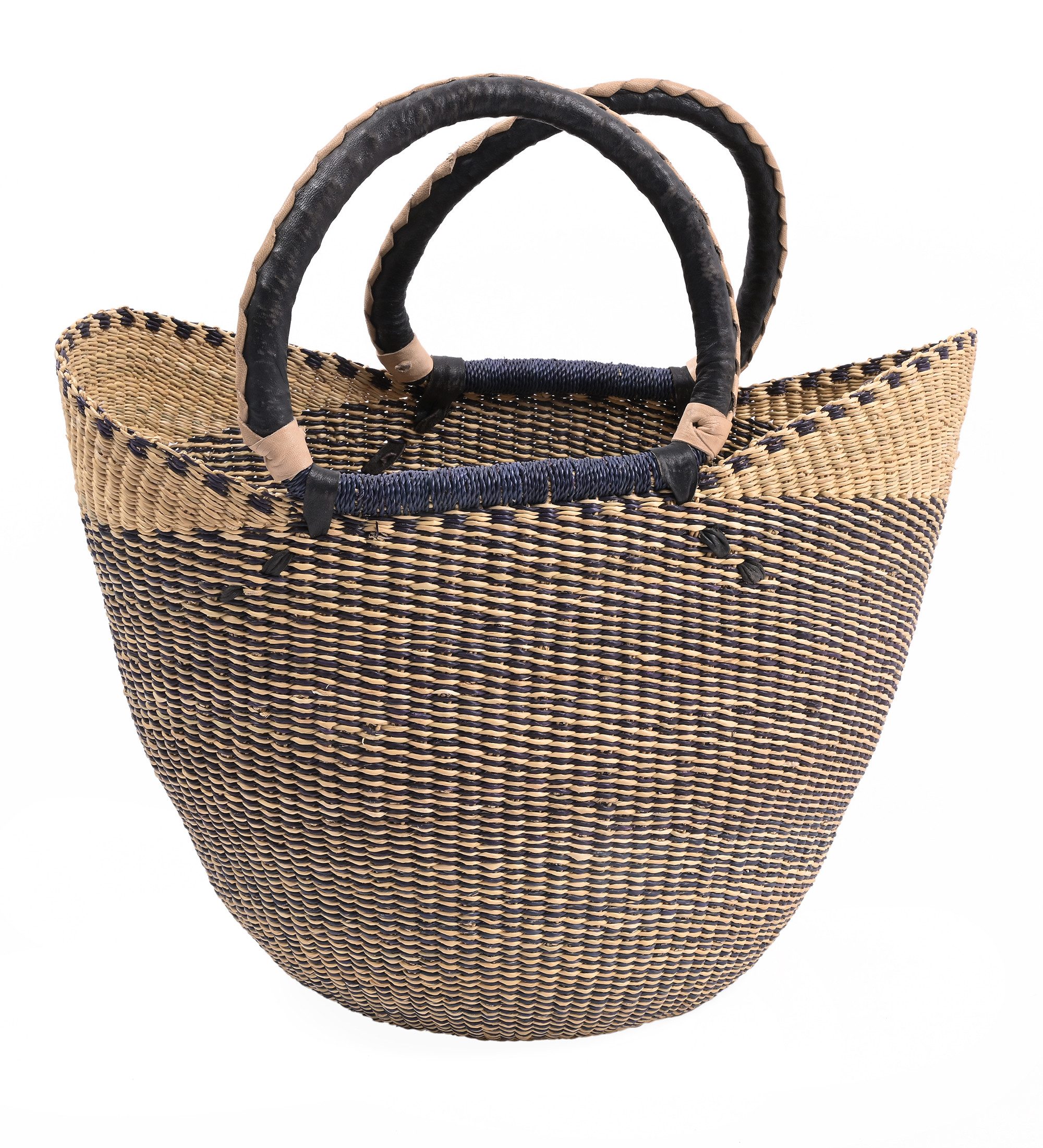 Goodman Design Einkaufsshopper Bolga Korb Hoch, Einzigartiges Design – jede günstig online kaufen