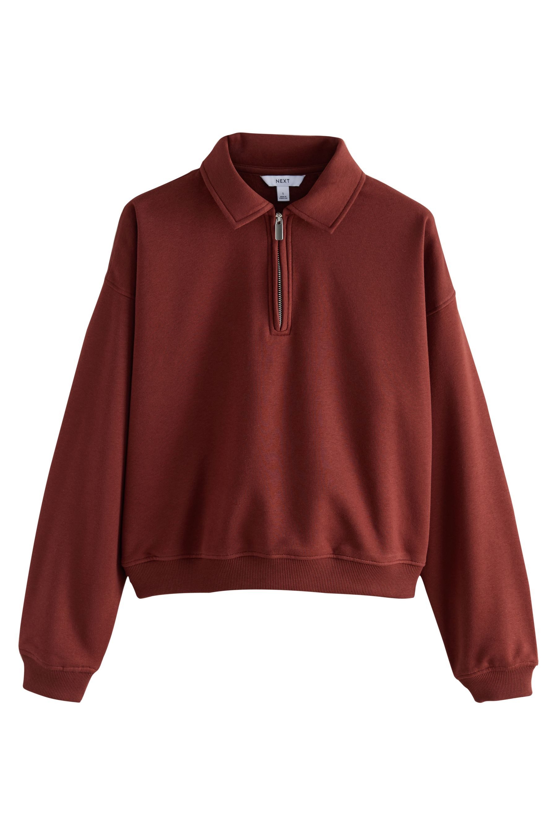 Next Sweater Essential Pullover mit Reißverschlusskragen (1-tlg) günstig online kaufen