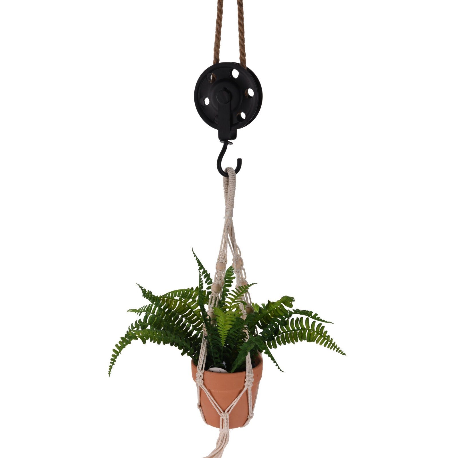 HTI-Living Deckenhaken Flaschenzug mit Seil, Blumentöpfe, günstig online kaufen