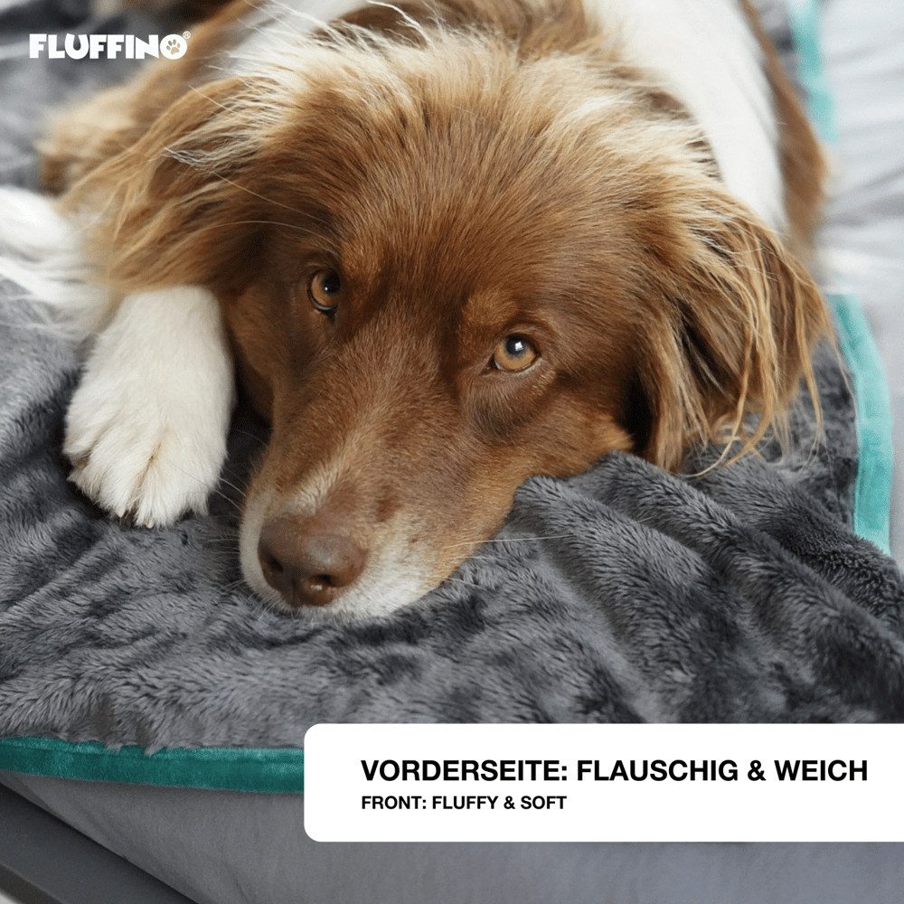FLUFFINO® Tierdecke FLUFFINO Hundedecke/ Wendedecke 150x100cm günstig online kaufen