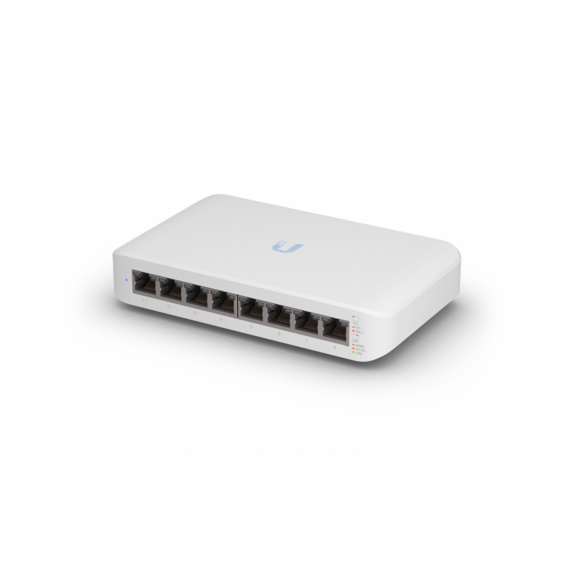 UbiQuiti Switch Lite 8 PoE Netzwerk-Switch