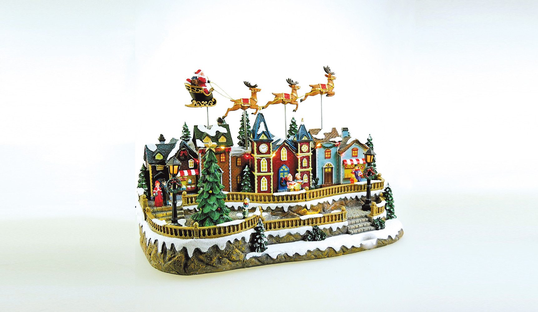 Musicboxworld Spieluhr Weihnachtsstadt – Bild 2 von 2