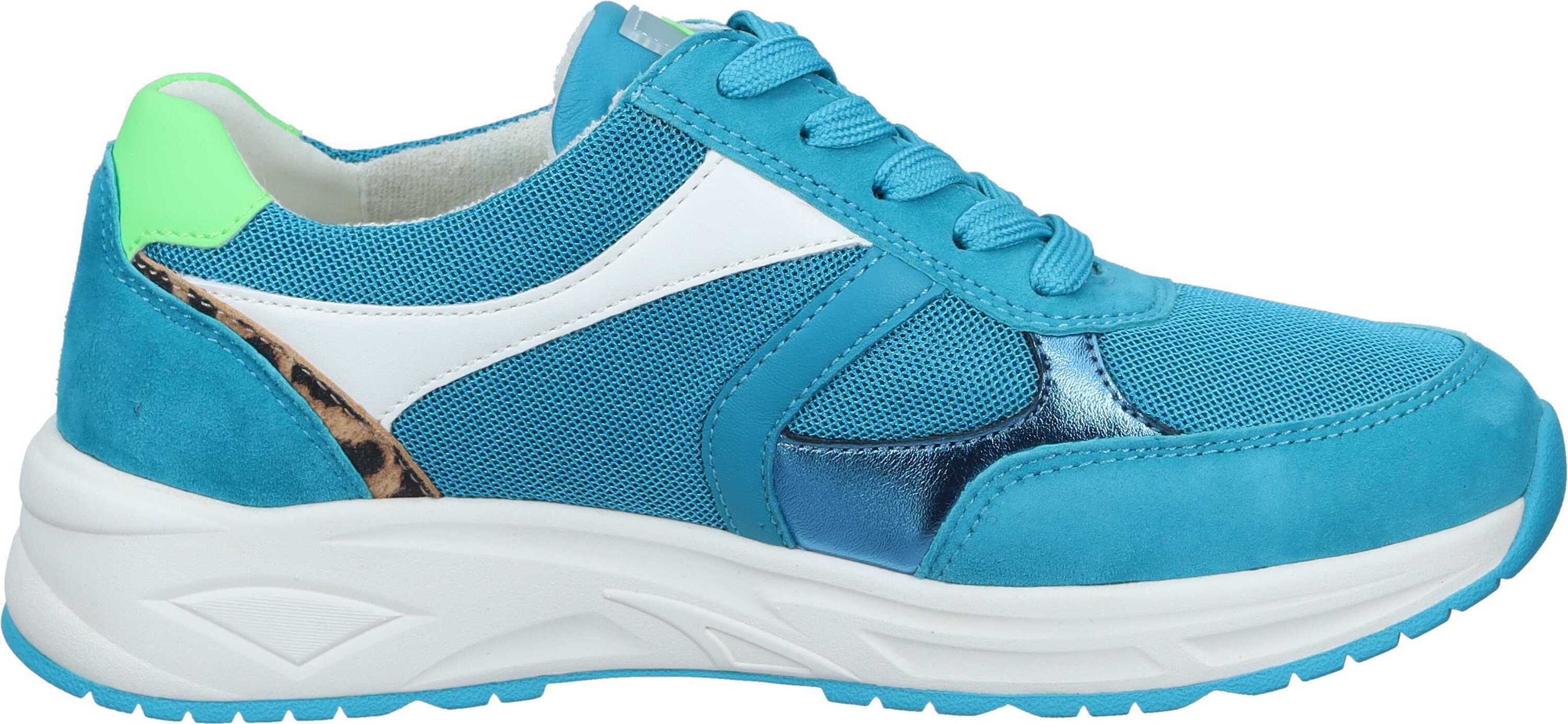 Waldläufer Schnürer Schnürschuh aus Nubuk/Leder