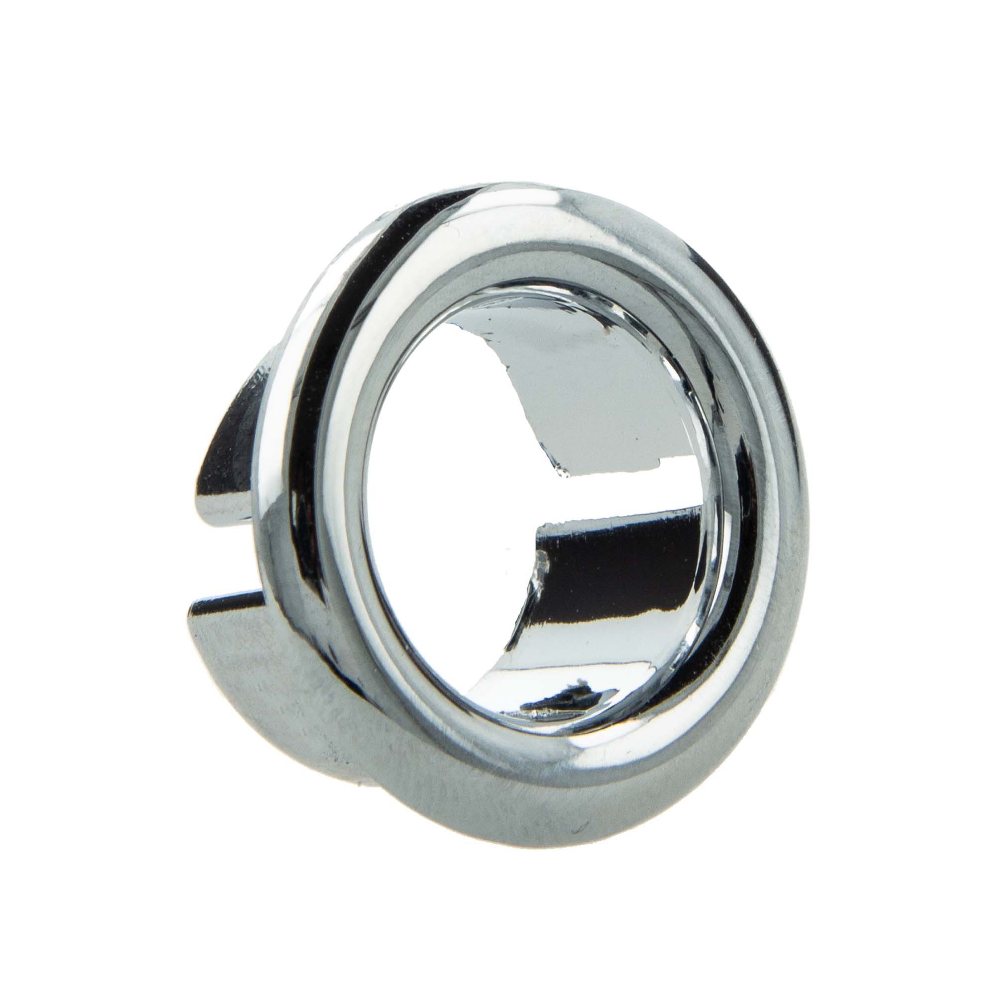 tecuro Badarmatur Überlaufblende Ø 14/19/24/28 mm Abdeckung Ring für Überlaufloch