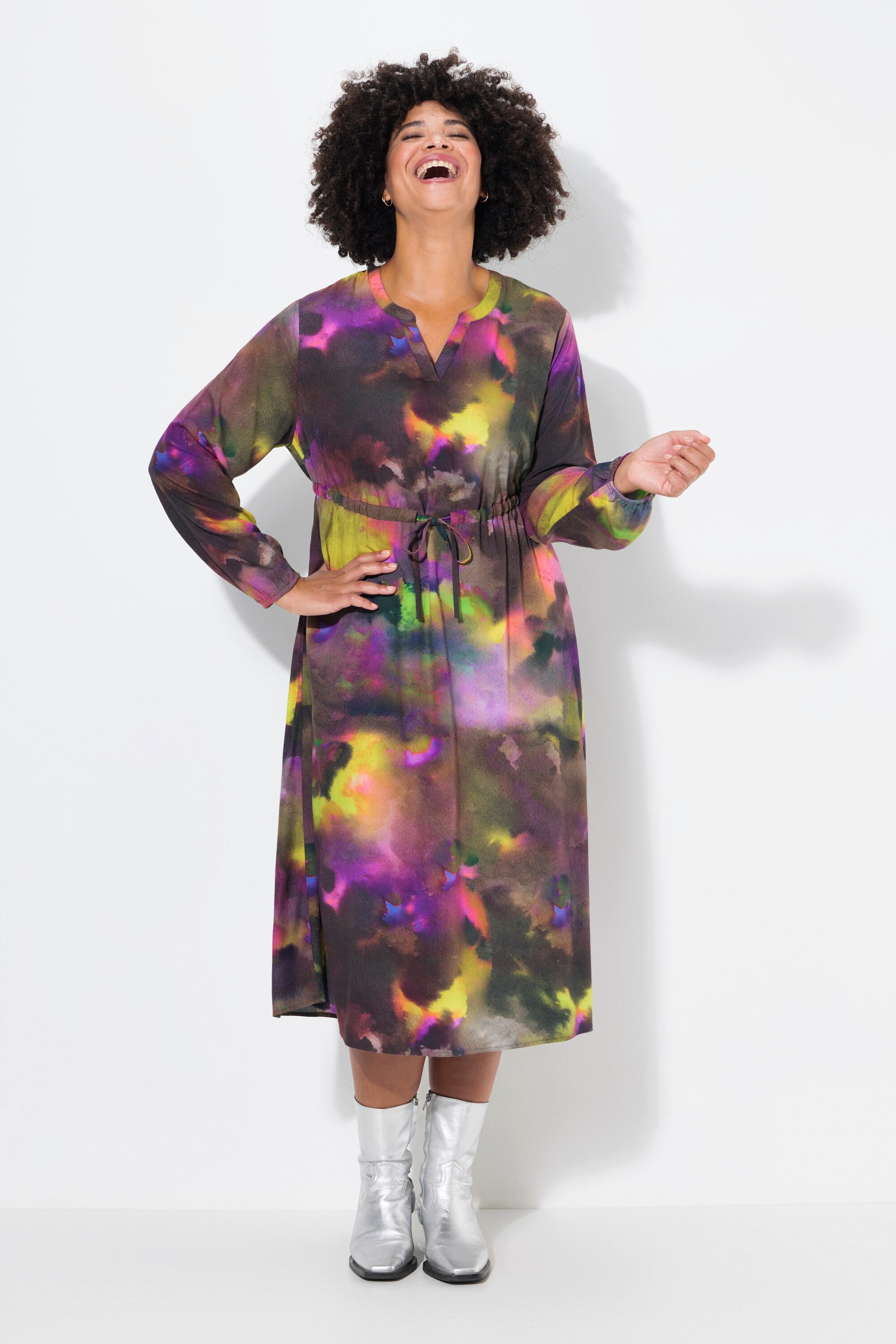 Angel of Style Midikleid Midikleid A-Line günstig online kaufen