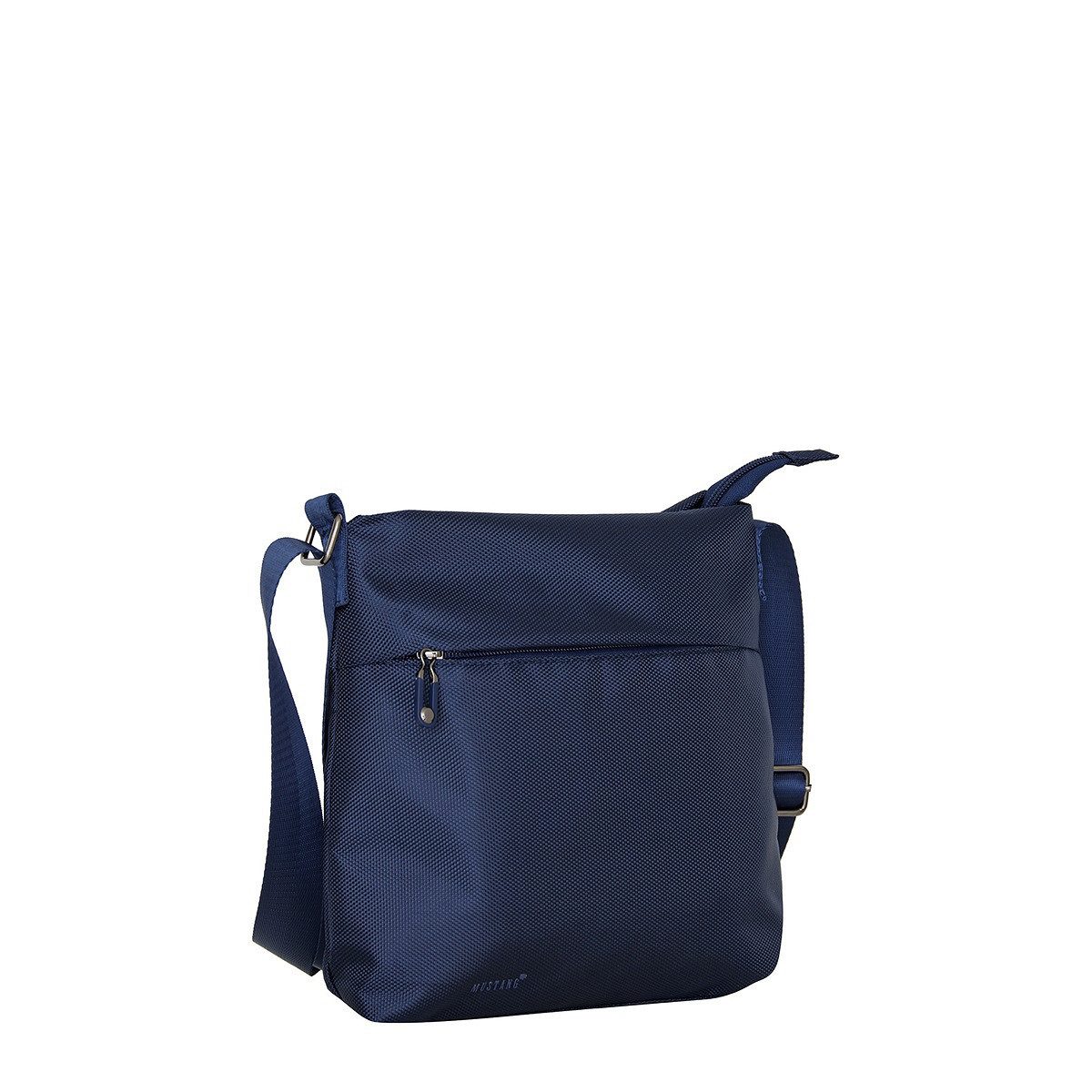 MUSTANG Schultertasche Dabas Umhängetasche mit Reißverschlussfach vorne und hinten