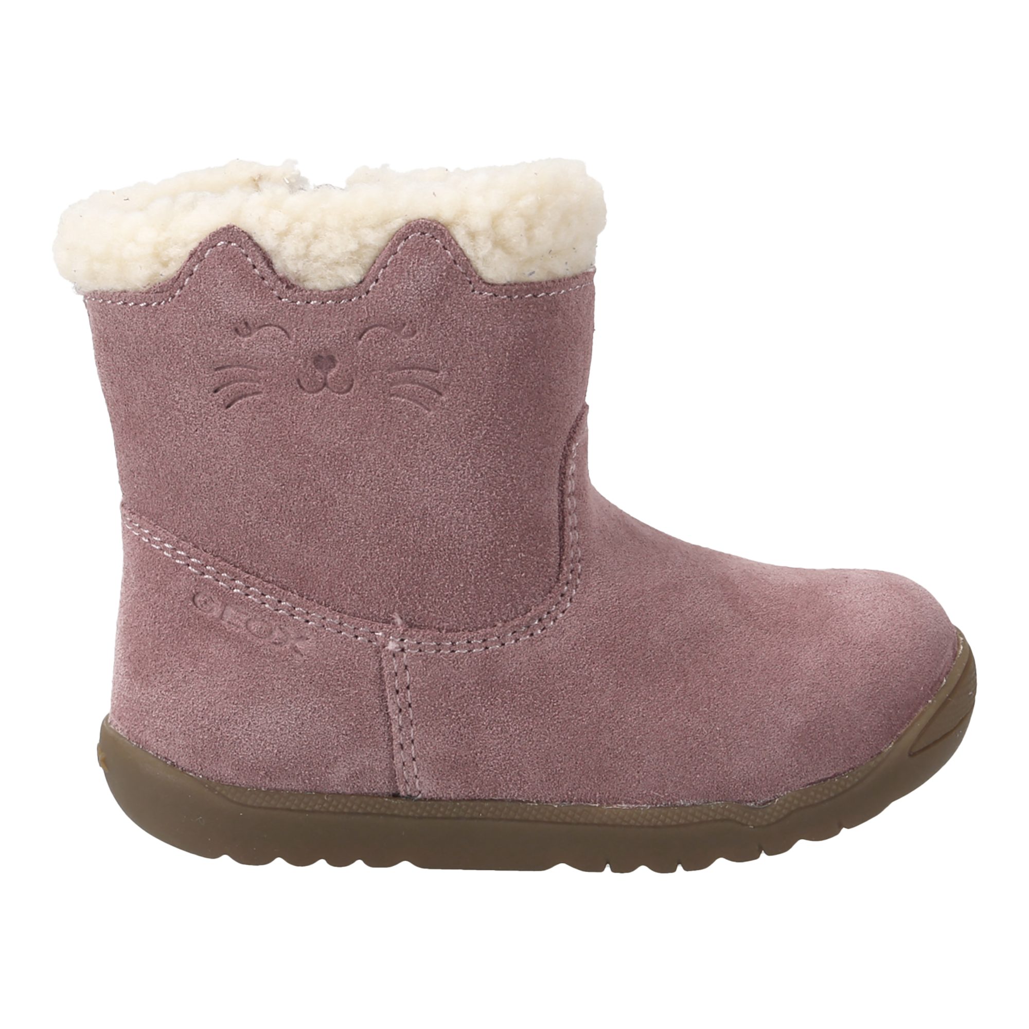 GEOX MACCHIA, Warmfutter, Rose, Kinder Winterstiefel