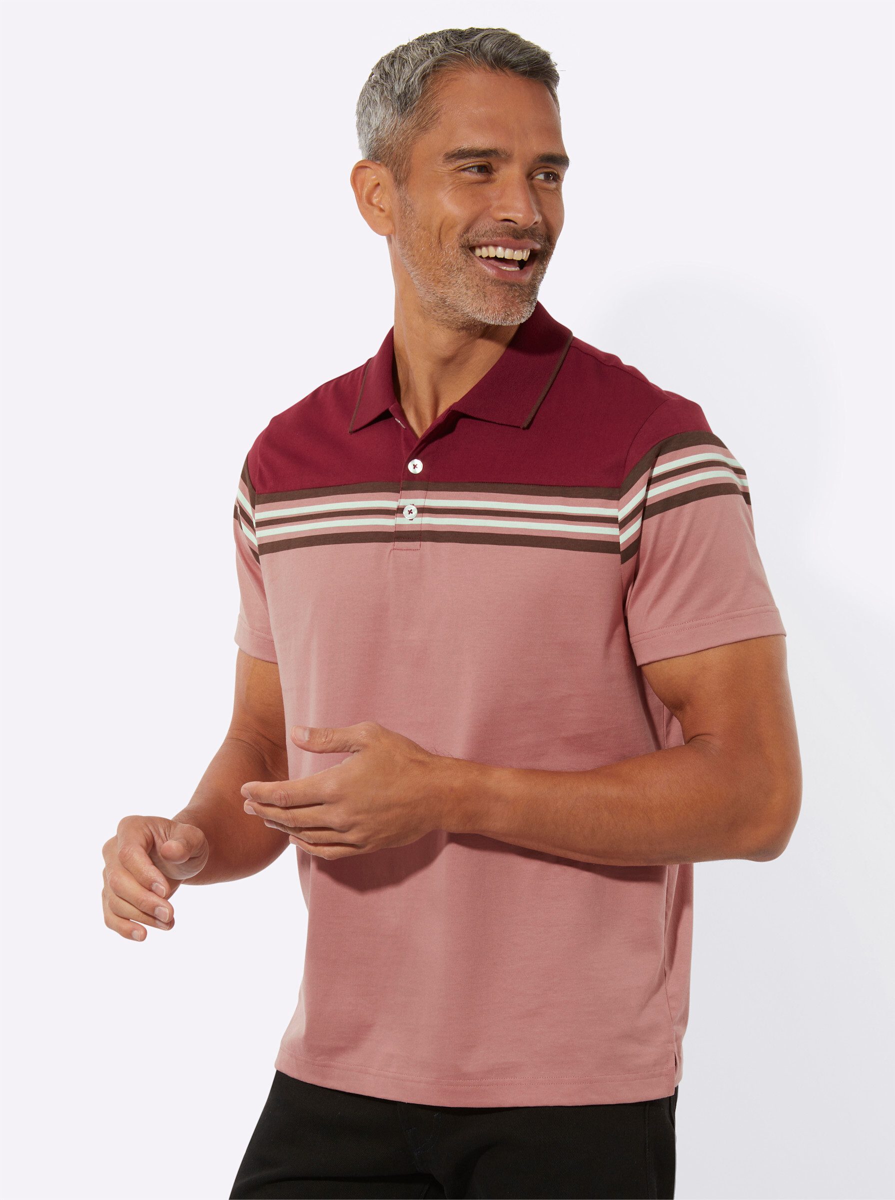 T-Shirt Kurzarm-Poloshirt Kurzarm