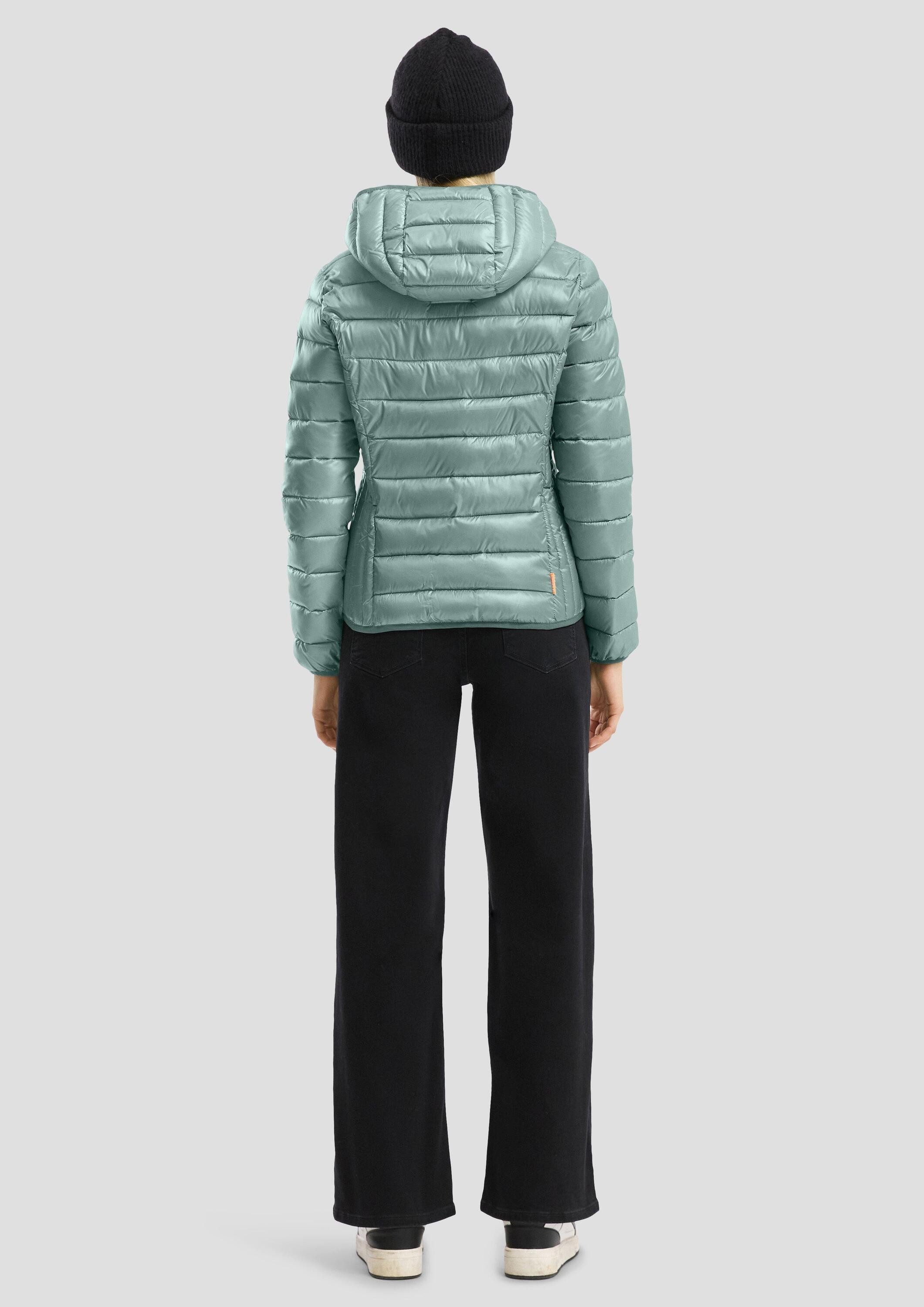 QS Funktionsjacke Outdoor-Jacke Leicht wattierte Steppjacke mit Kapuze