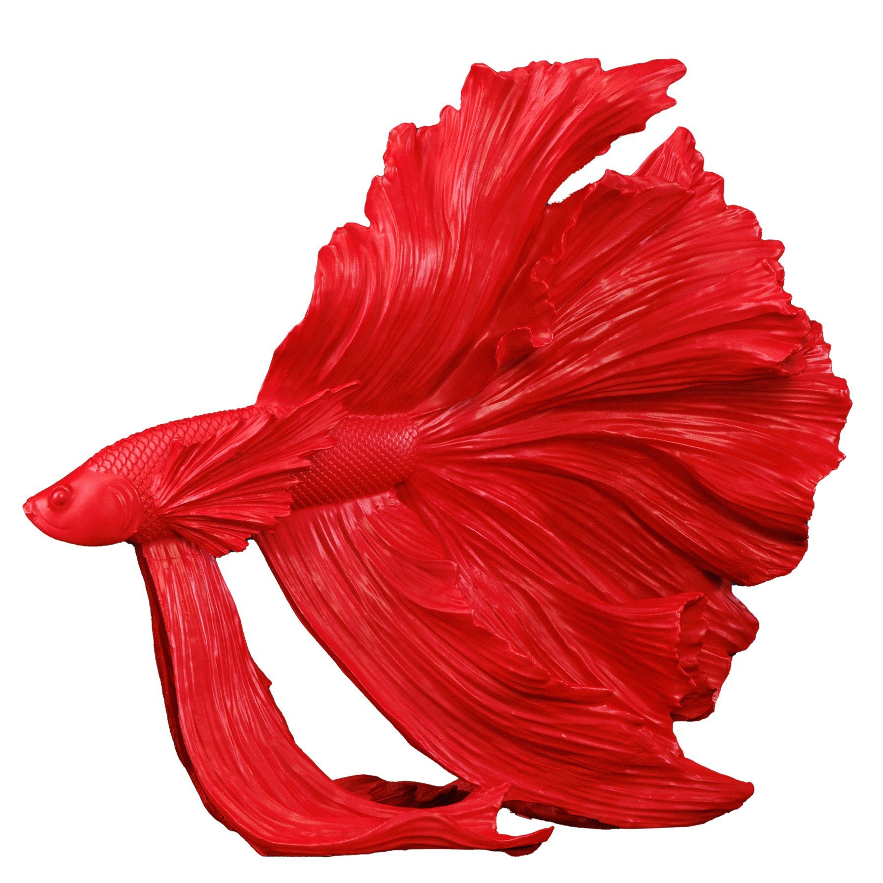 riess-ambiente Tierfigur CROWNTAIL 35cm rot (Einzelartikel, günstig online kaufen