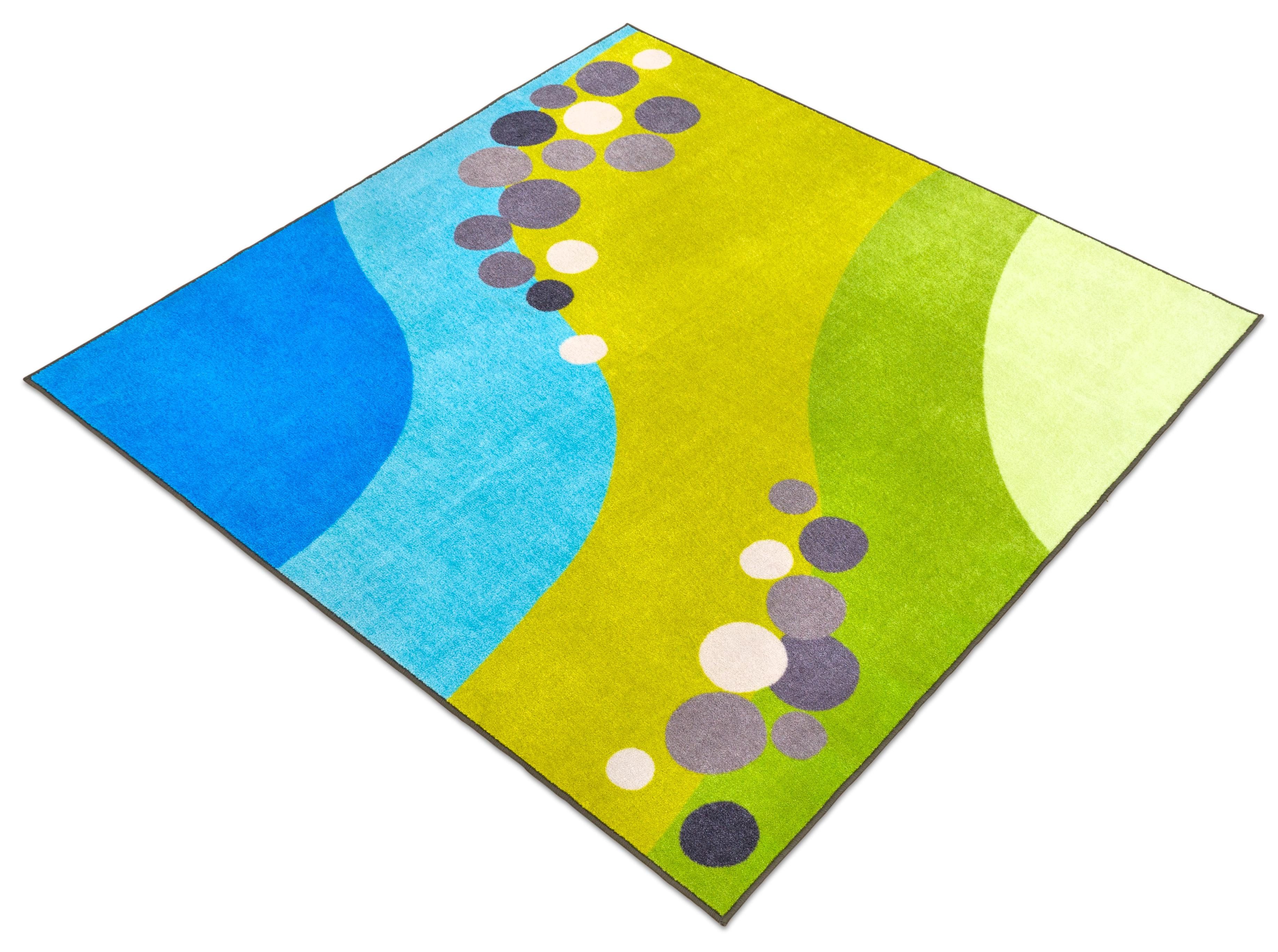 Betzold Kinderteppich Spielteppich „Landscape“, Höhe: 1 mm