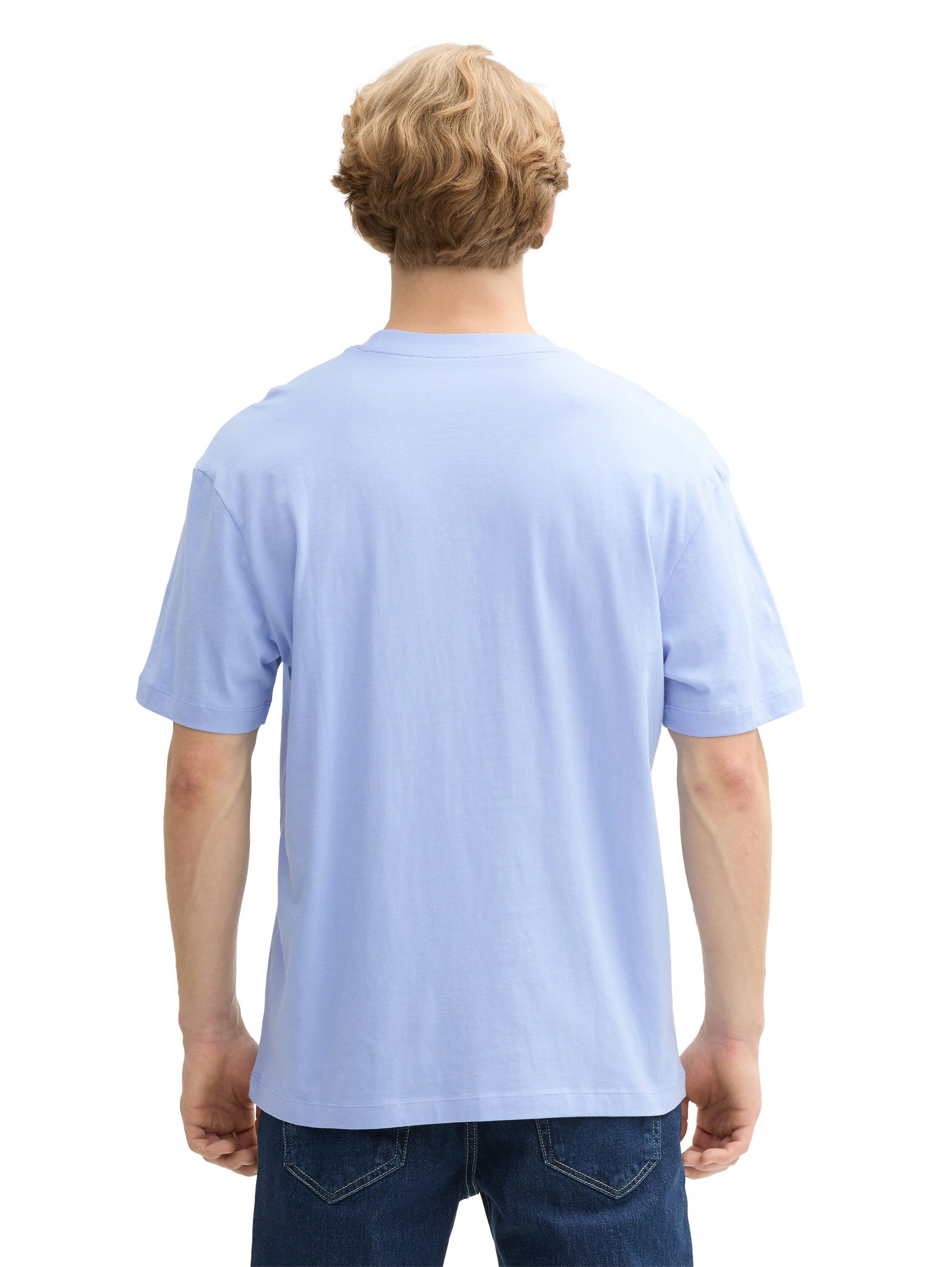 TOM TAILOR Denim T-Shirt mit Marken-Frontprint günstig online kaufen