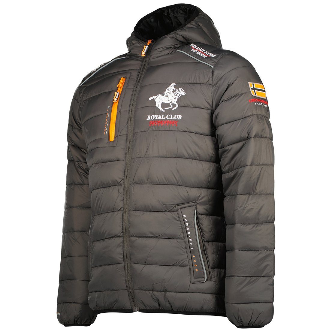 Geographical Norway Winterjacke Geographical Norway Herren Winterjacke 192 L Dark Grey