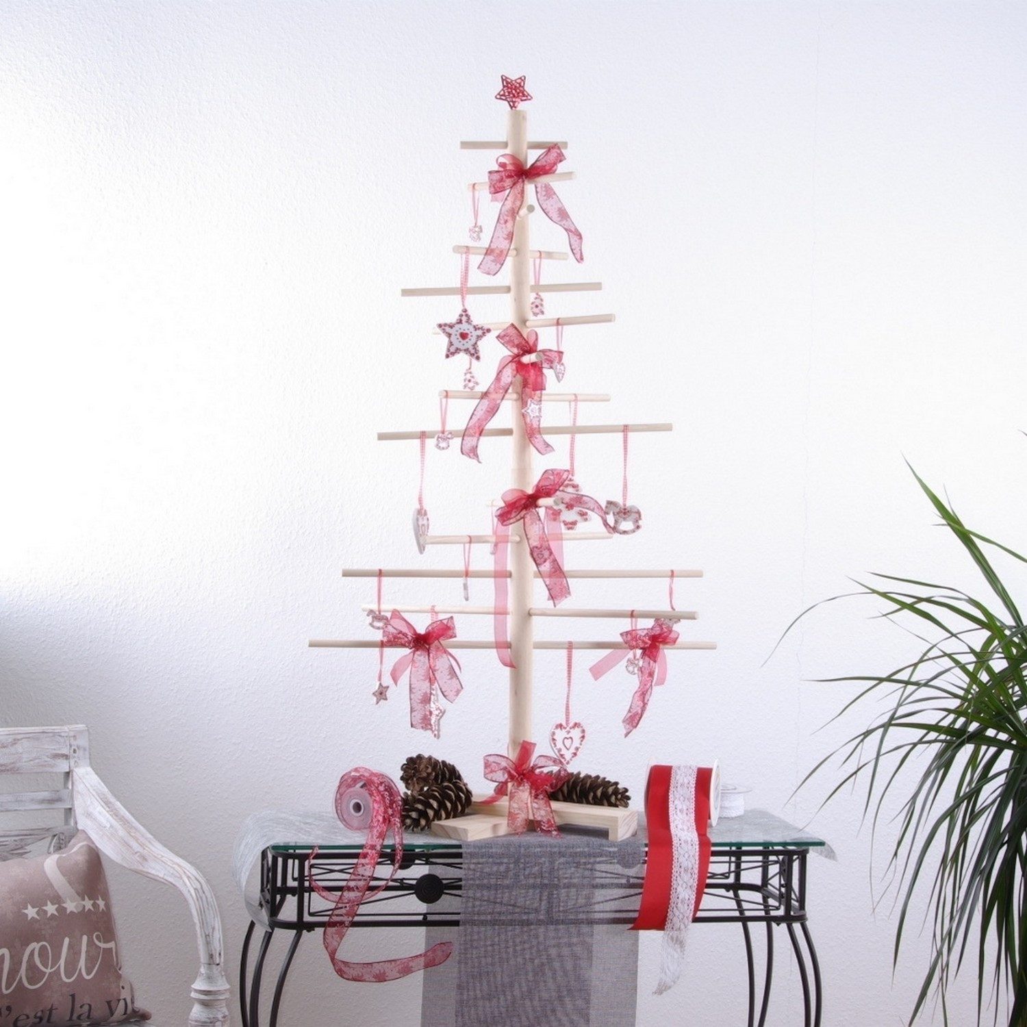 Deko AS Dekobaum Holzbaum - Dekobaum - helles Naturholz - ca. 120cm hoch - günstig online kaufen