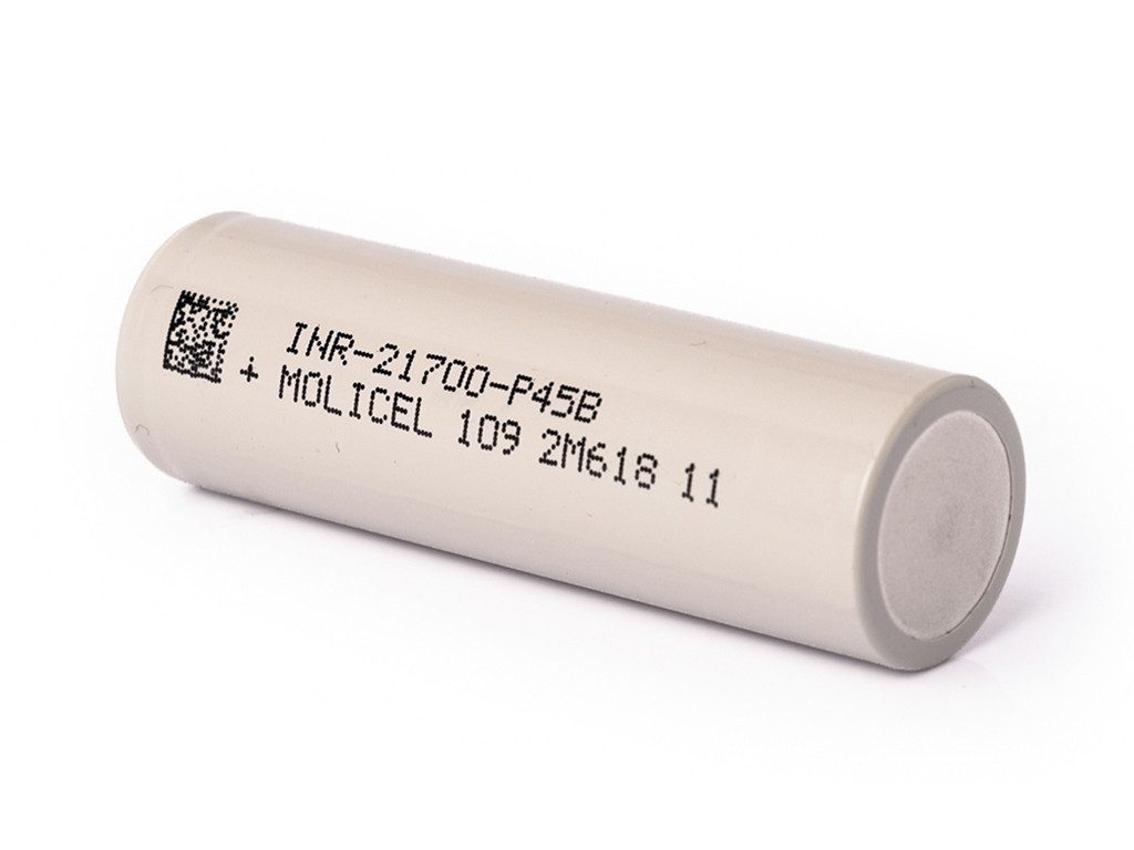 Molicel INR21700-P45B, 4500mAh Li-Ionen-Akku, 3,6V - 3,7V -21700 Akku für Akku (1 St)
