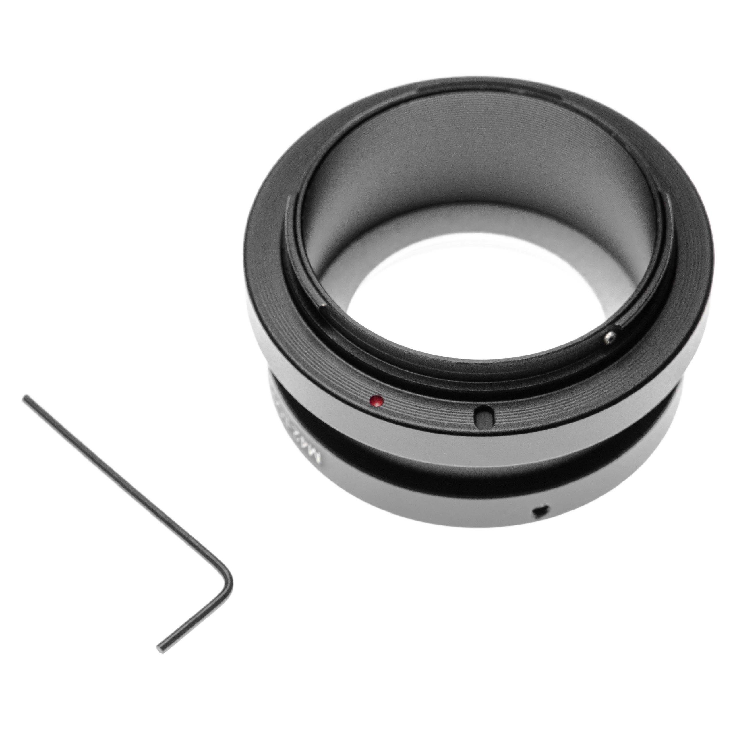 vhbw Objektivadapter passend für Canon EOS RP, R Systemkamera