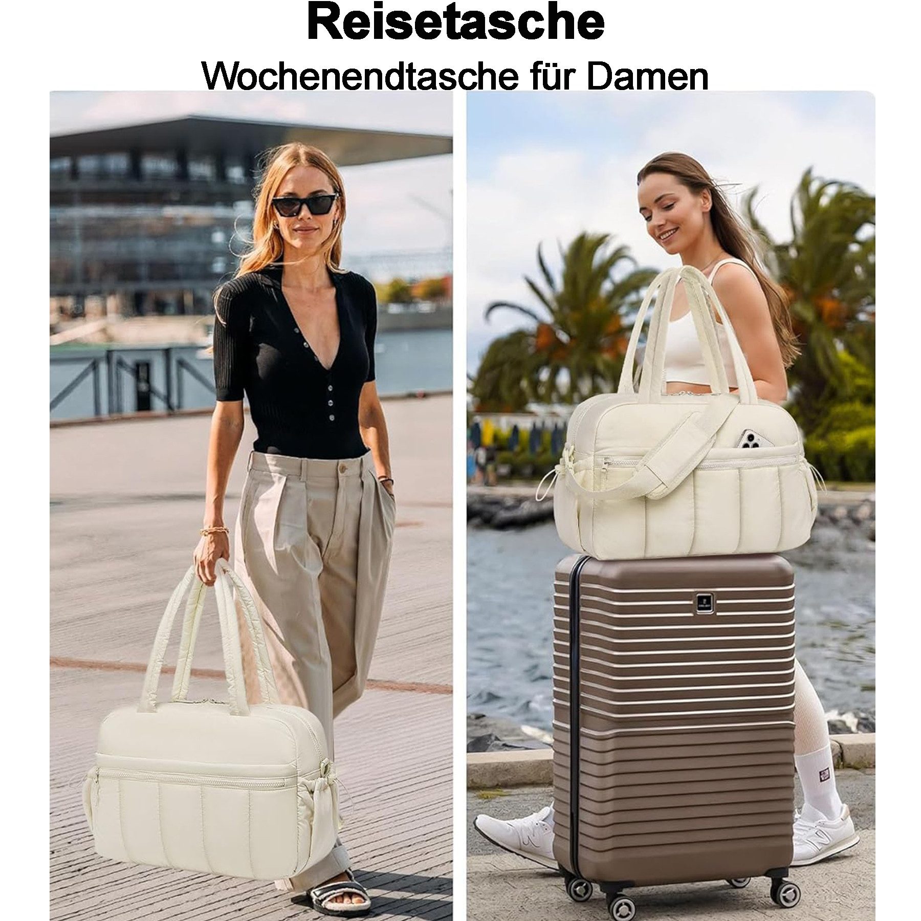 Mutig Reisetasche Sporttasche Damen, Weekender Travel Bag (Kliniktasche Geb günstig online kaufen