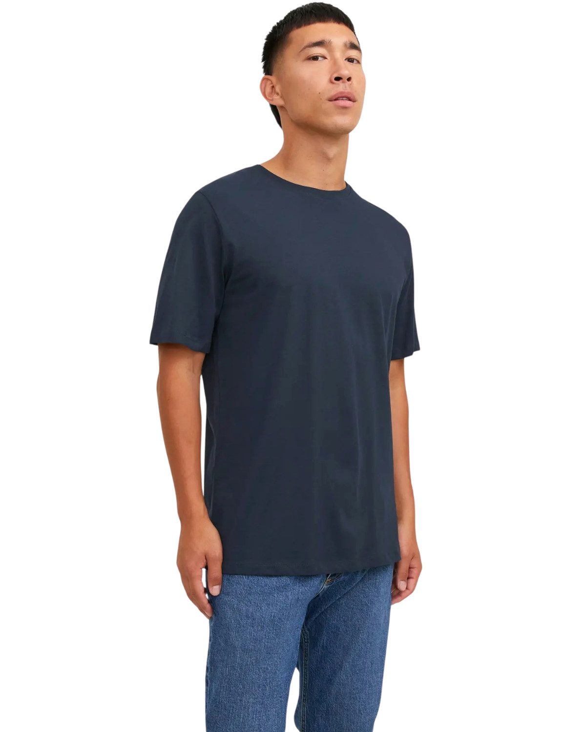 Jack & Jones T-Shirt (Spar-Set, 3er-Pack) O-Neck & V-Neck, in Unifarben, au günstig online kaufen