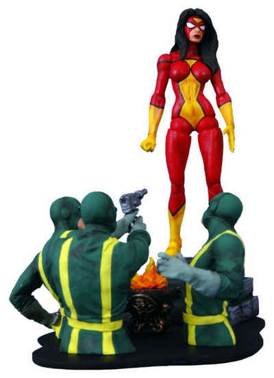 Diamond Select Toys Actionfigur MARVEL SELECT SPIDER-WOMAN ACTIONFIGUR