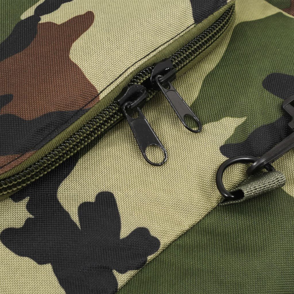 vidaXL Packsack 3-in-1 Armee-Stil L 90 Seesack Camouflage