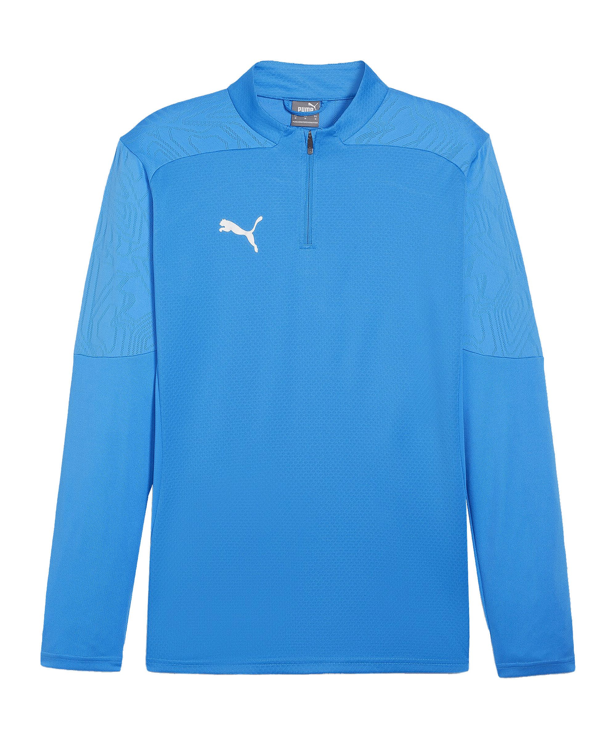 PUMA Fußballtrikot PUMA teamFINAL Training 1/4 Zip Sweatshirt Teamsport
