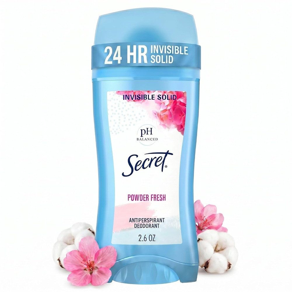 Secret Deo-Roller Secret Original Pulver frischer Duft, 1-tlg., Als Einzelpackung oder im 5er-Pack erhältlich.