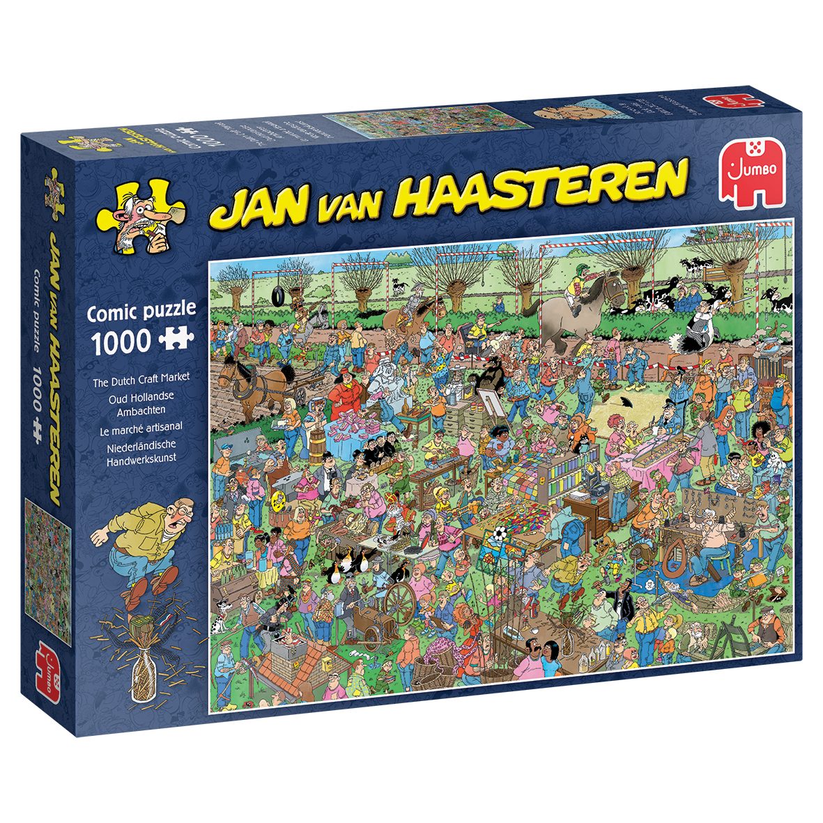 Jan van Haasteren Puzzle Jan van Haasteren Niederländische Handwerkskunst 1000 Teile Puzzle, 1000 Puzzleteile