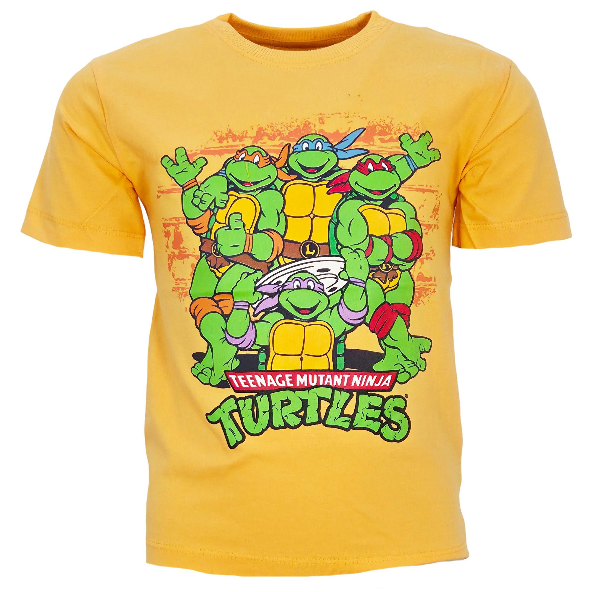 Teenage Mutant Ninja Turtles Print-Shirt Teenage Mutant Ninja Turtles Jungen T-Shirt Kurzarm Shirt 100% Baumwolle, Gr. 104 bis 134