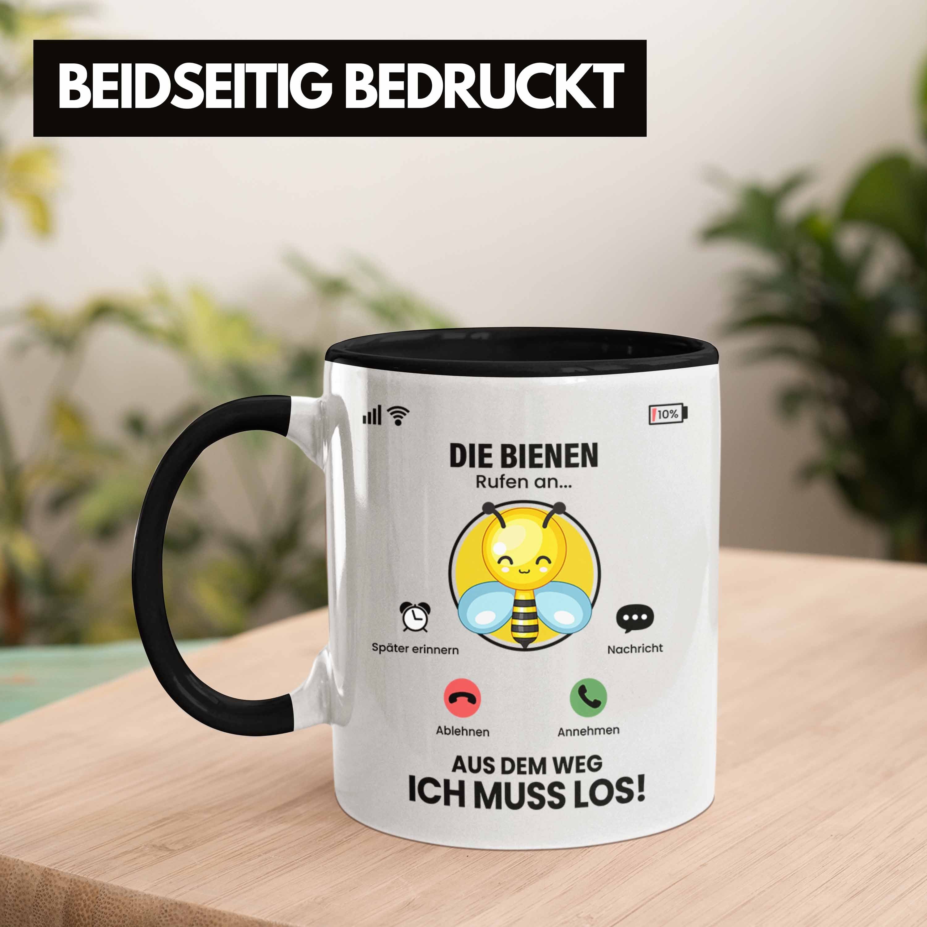 Tasse Züchter für Geschenk An Rufen Bienen Schwarz Bienen Tasse Die Geschen Besitzer Trendation