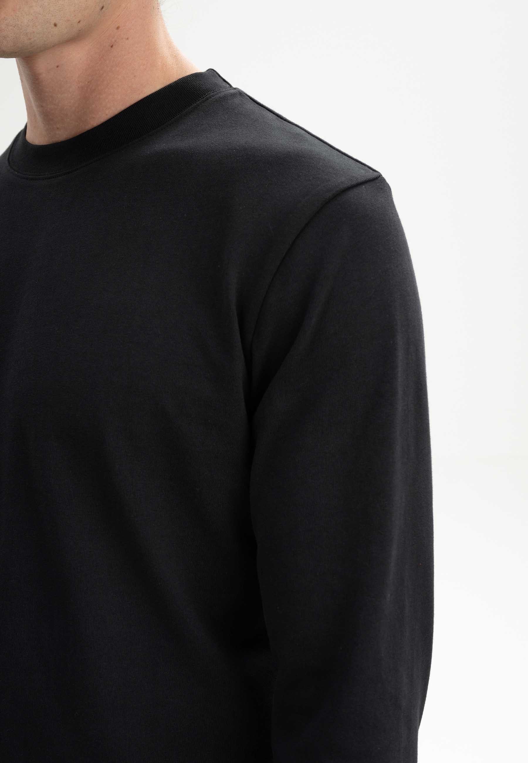 MELA Langarmshirt Langarmshirt Style TEJAS Rippbündchen