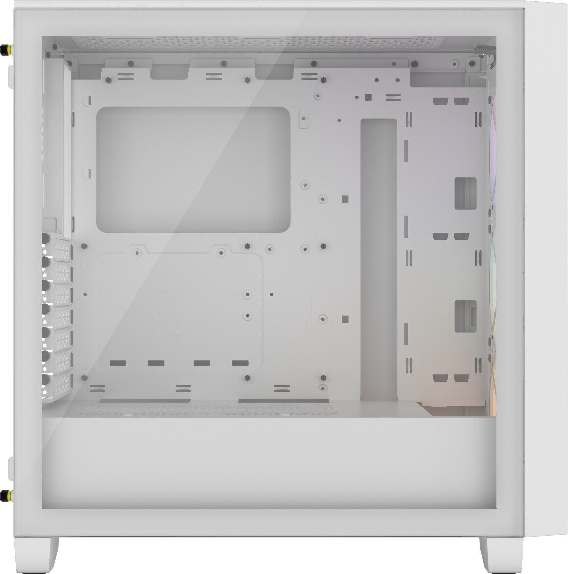 Corsair PC-Gehäuse 3000D RGB Airflow Tempered Glass Mid-Tower, White, RGB