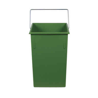 Hailo Einbaumülleimer »Hailo Mülleimer Ersatz Inneneimer 15 Liter«, grüne eckige Form mit Henkel