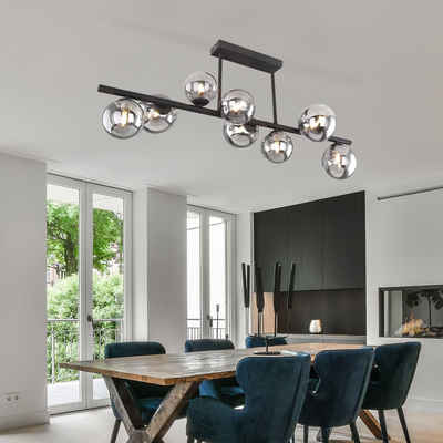 Elegante LED Decken Leuchte Küchen Tisch Beleuchtung gemusterte Hänge Lampe 7 W 