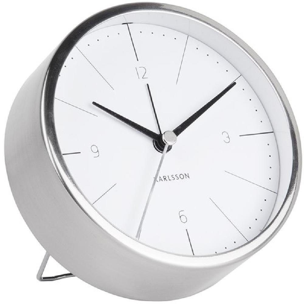 Karlsson Uhr Wecker Normann Weiß