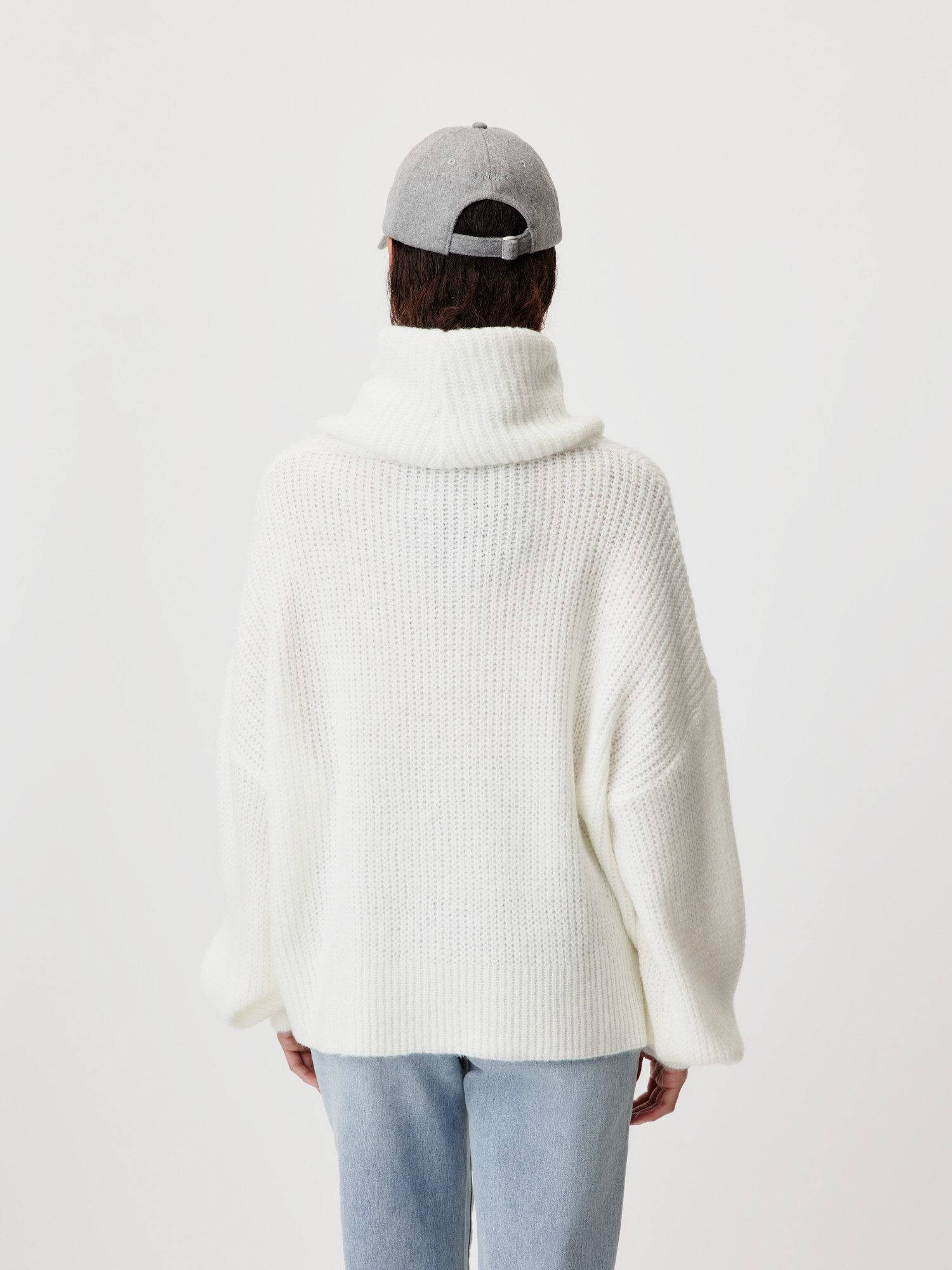 LeGer Strickpullover Jarine, LeGer by Lena Gercke Loose fit mit Rundhalsausschnitt
