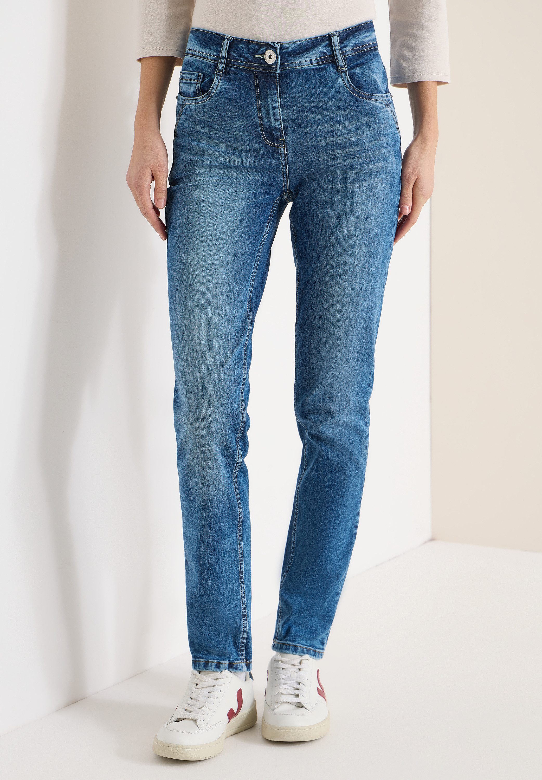 CECIL Slim-fit-Jeans 5-Pocket-Style