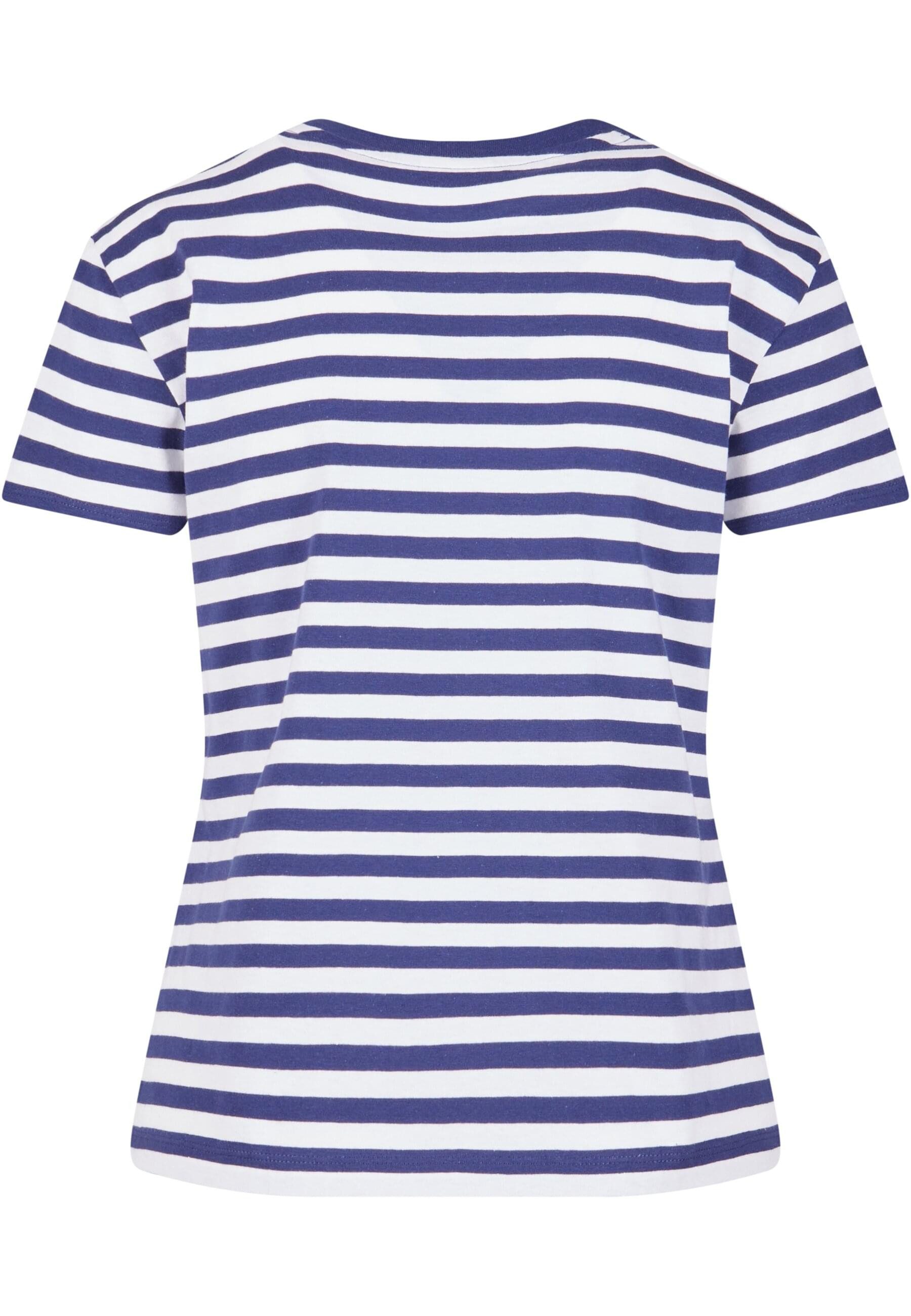 URBAN CLASSICS T-Shirt Urban Classics Damen Ladies Regular Striped Tee (1-t günstig online kaufen