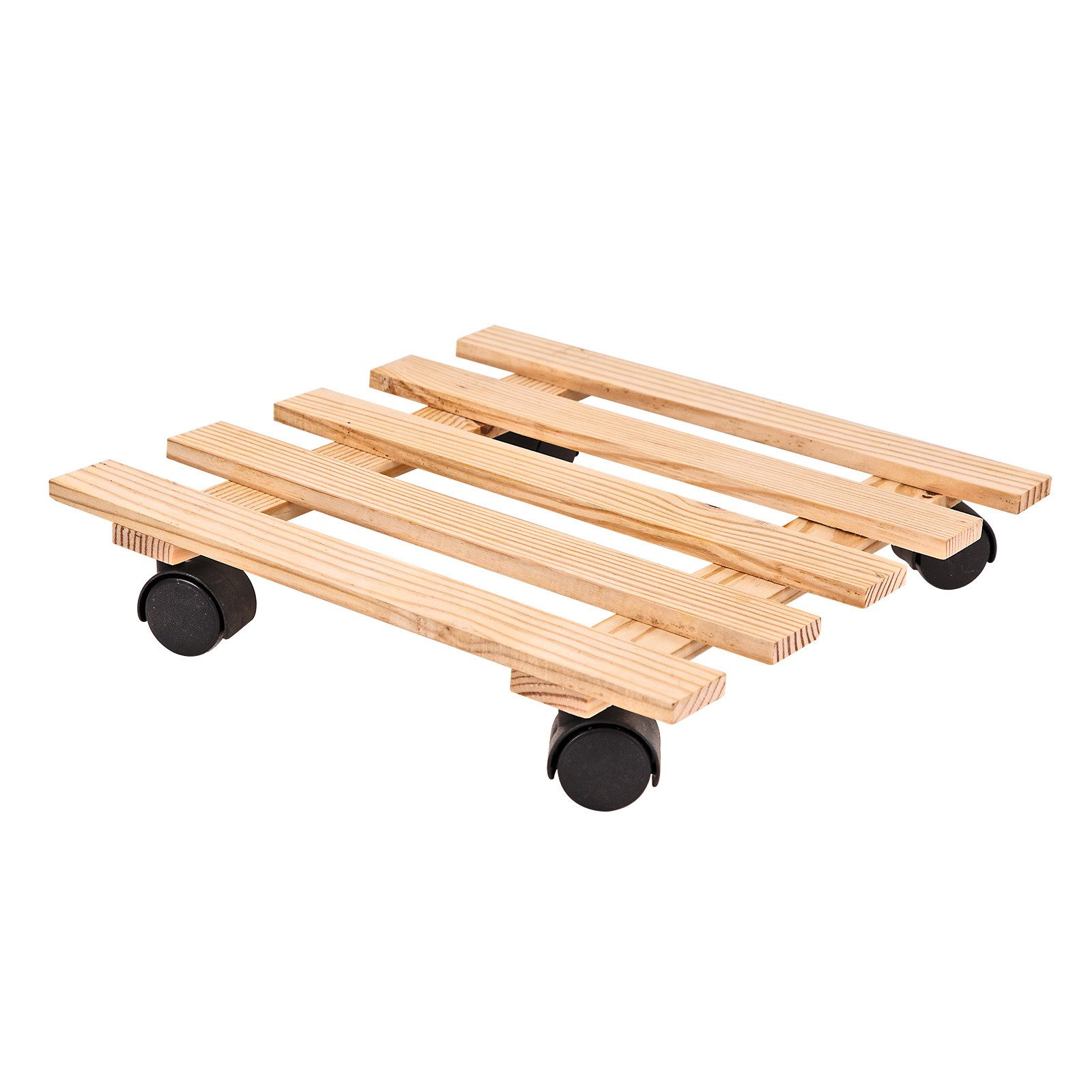Pflanzenroller Blumenroller 35x35 cm Kiefer quadr.