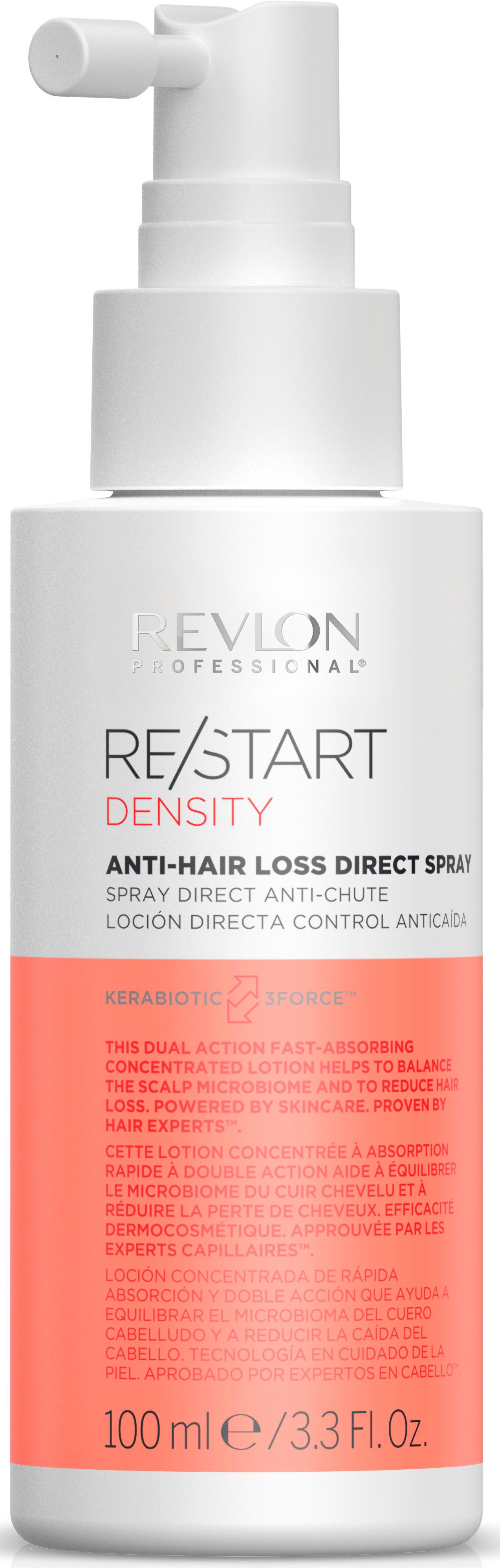 REVLON PROFESSIONAL Haarserum RE/START DENSTIY ANTI-HAIR LOSS DIRECT SPRAY, Vermeidet Haarausfall durch Haarbruch von schwachem, feinen Haar.